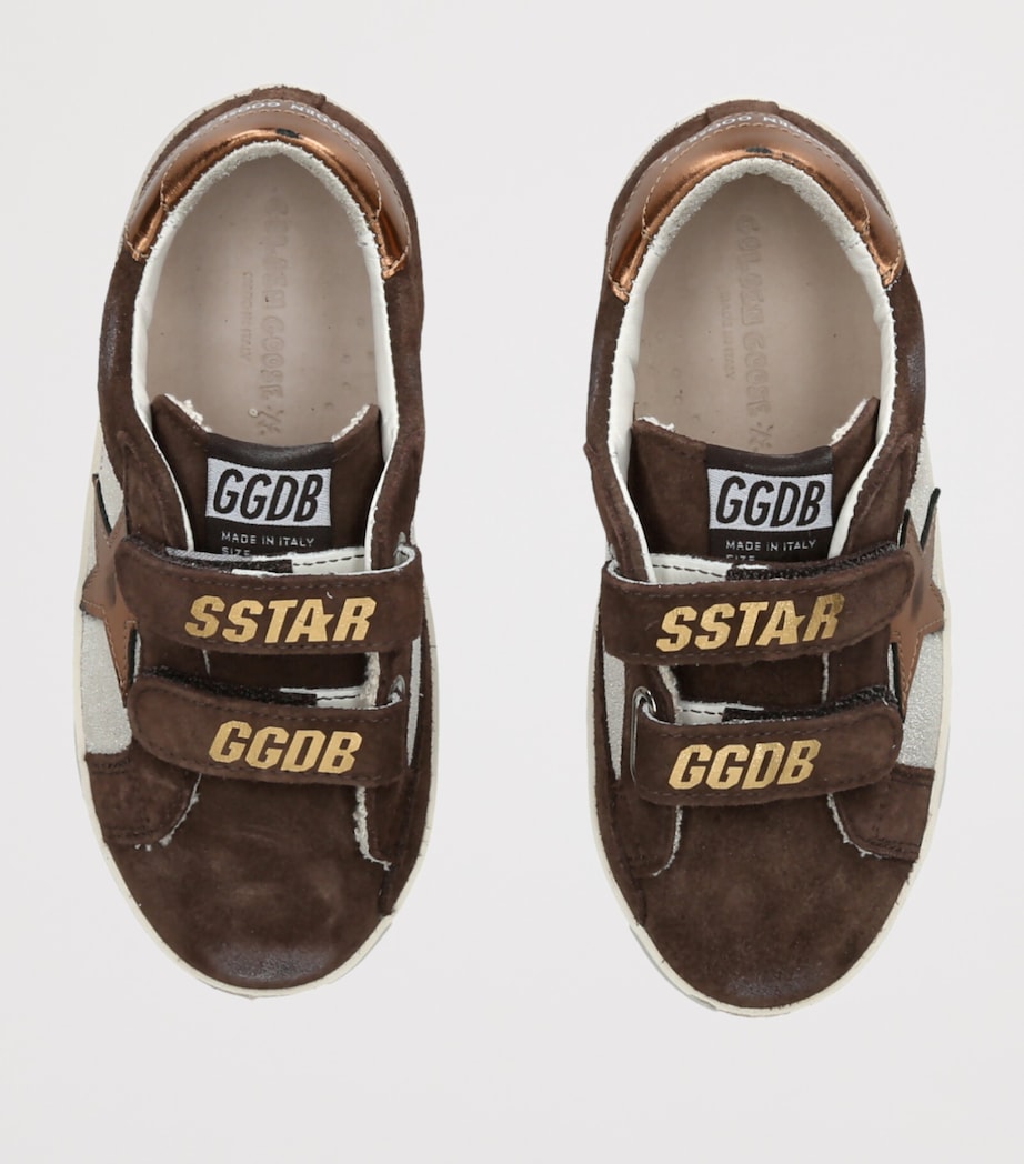 Golden Goose Suede Old School Sneakers Brown/oth Image 3