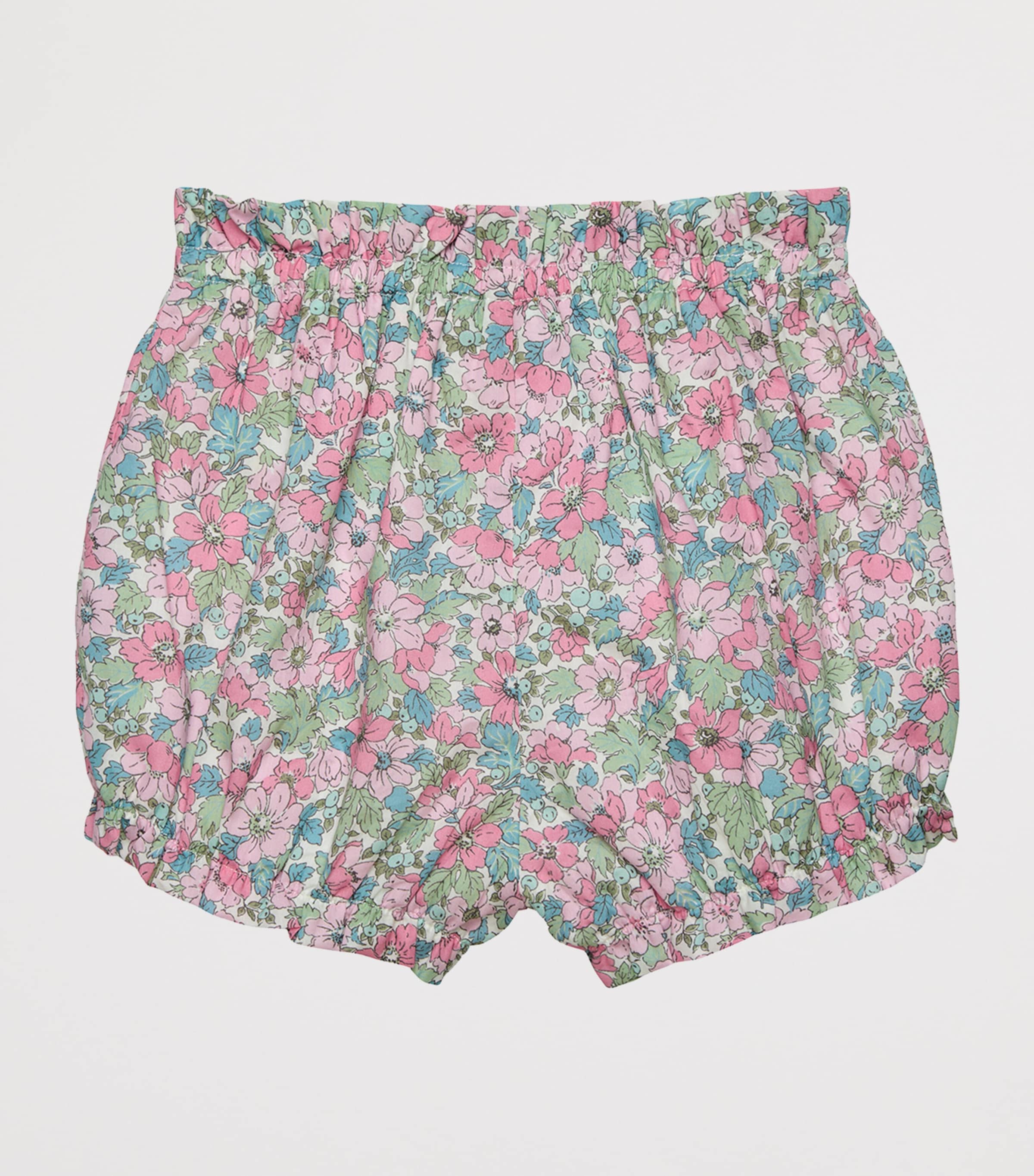 Cotton Liberty Print Bloomers (3-24 Months) PINK DAHLIA Image 2