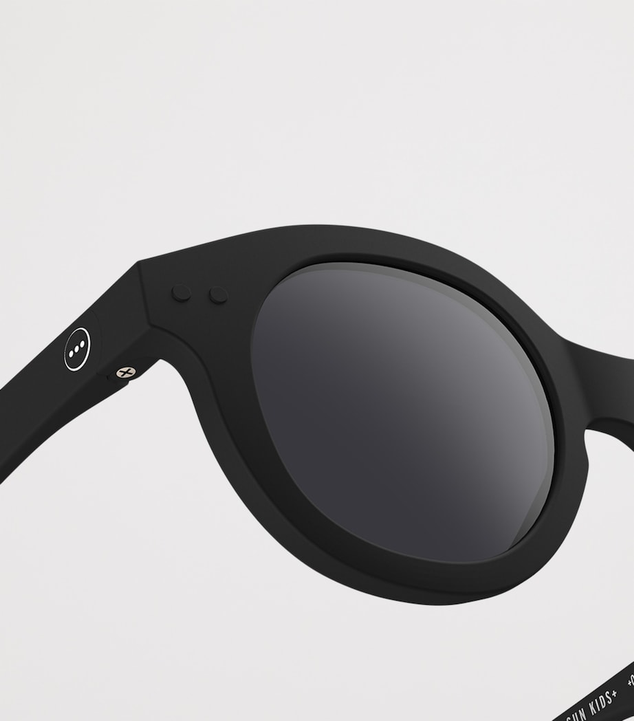 Round Sunglasses (3-5 Years) BLACK Image 3