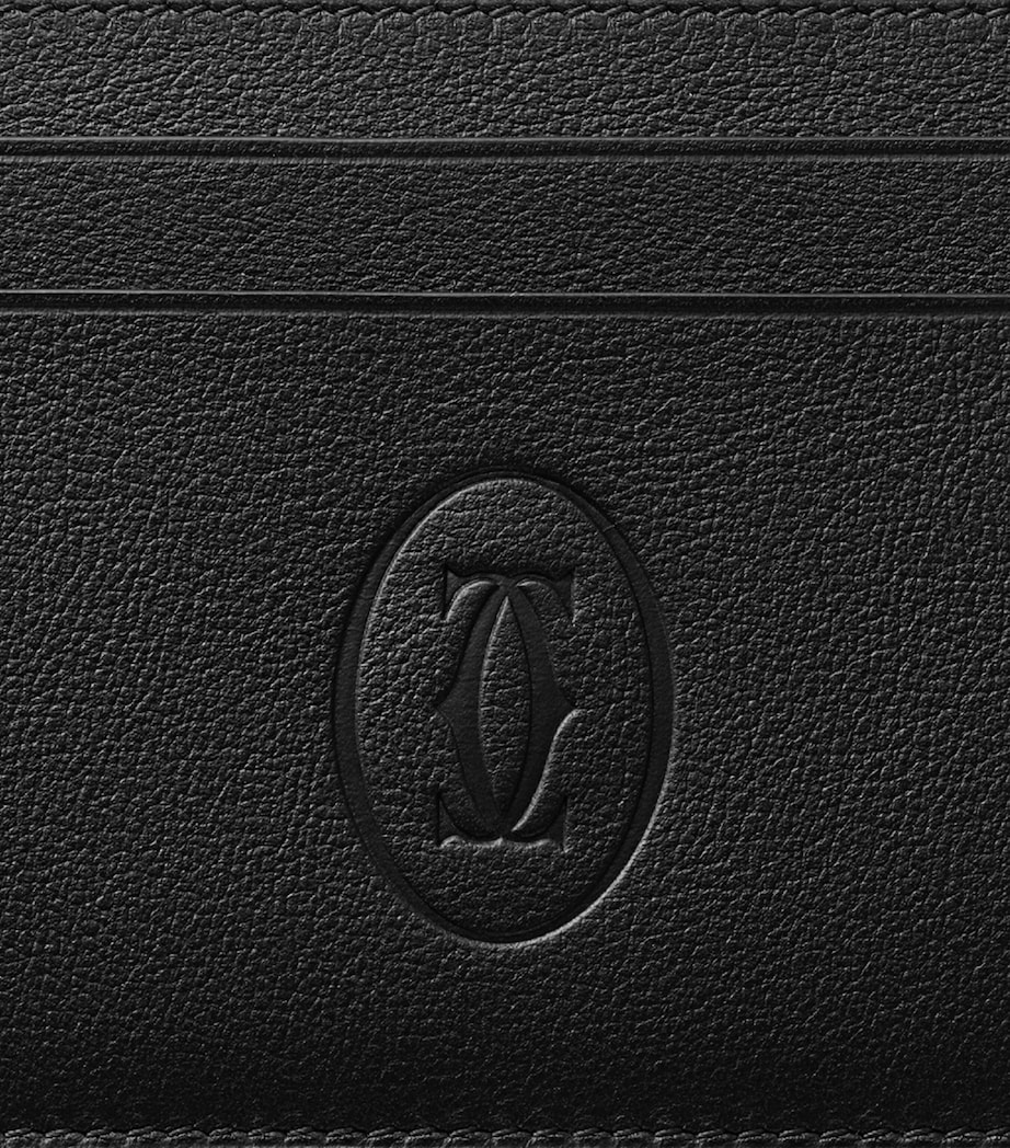 Must de Cartier Double Card Holder BLACK Image 4