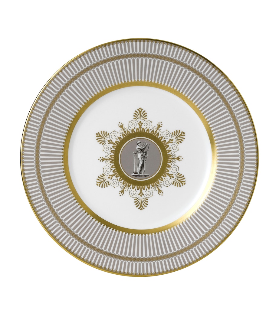 Anthemion Grey Plate (23cm) GREY Image 1
