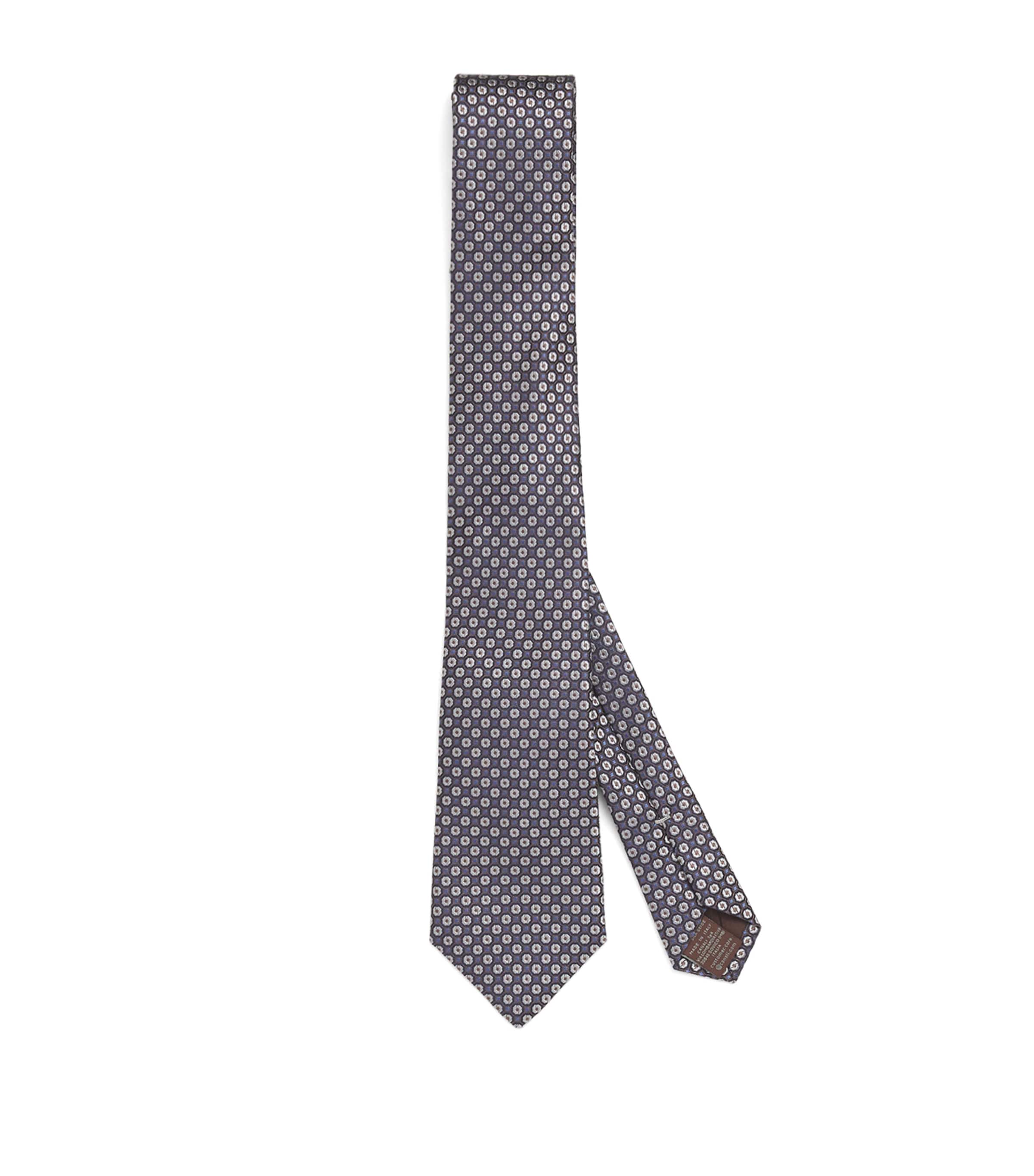Canali Silk Jacquard Tie Image 1