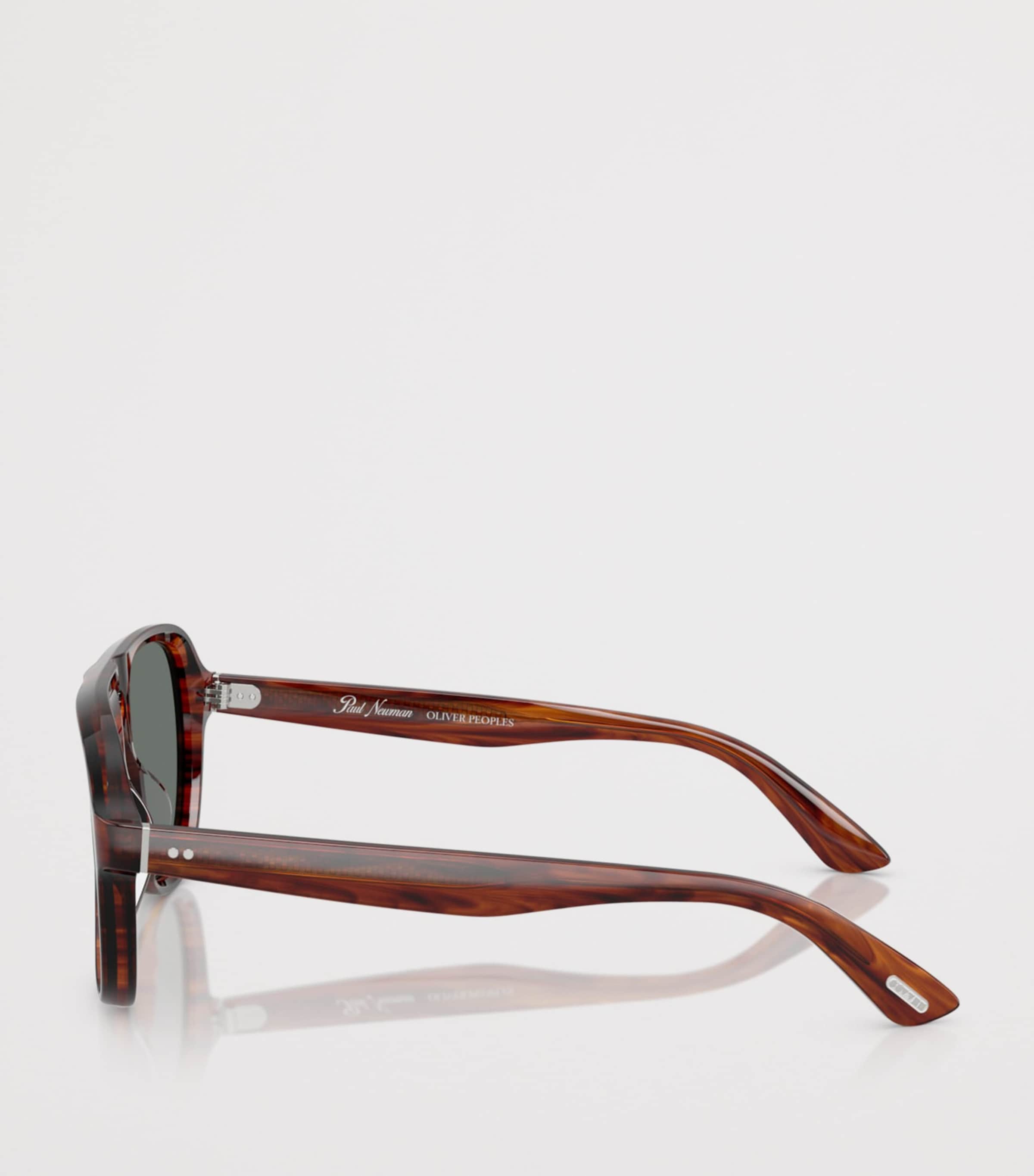 Oliver Peoples Paul Newman Sun Pilot Sunglasses Red Image 3