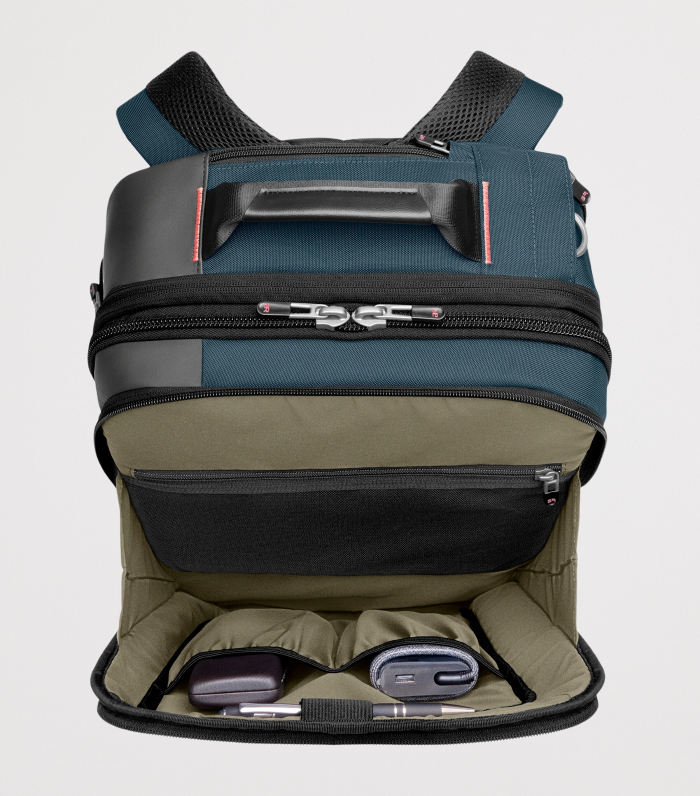 Briggs & Riley ZDX Convertible Backpack Ocean Image 8