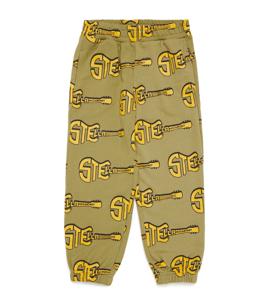 Cotton Printed Sweatpants (2-14 Years) 770MCVERDE/MULTI Image 1