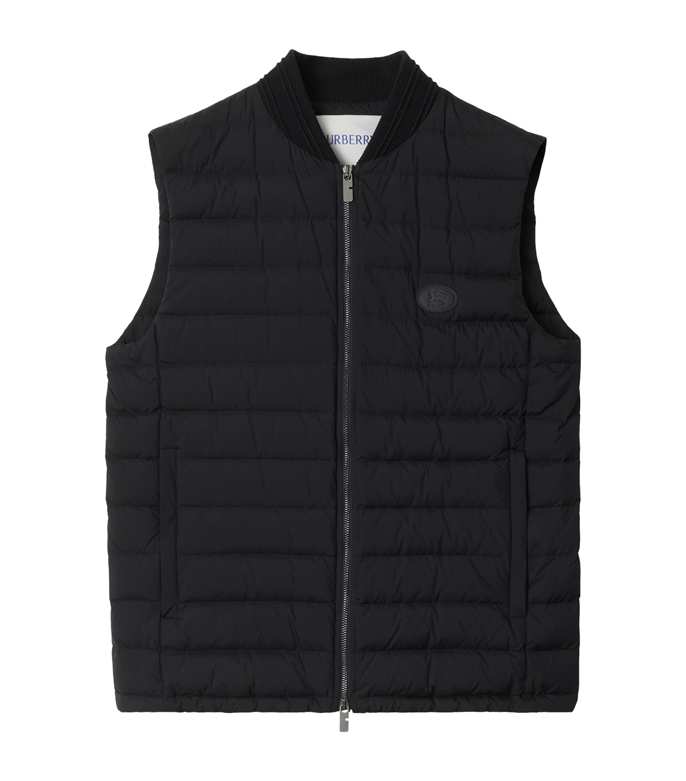 Nylon Puffer Jacket BLACK Image 1