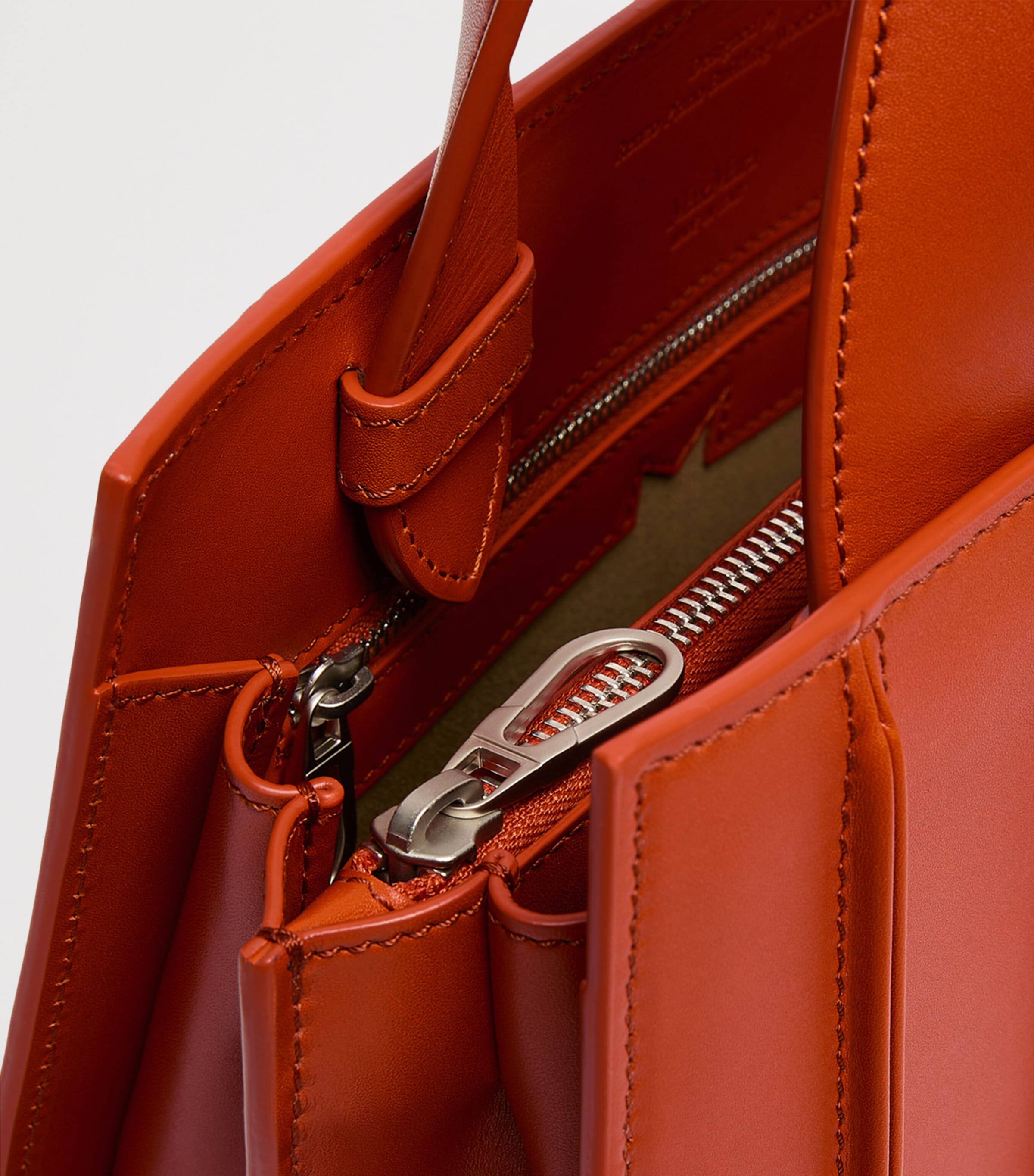 Max Mara Medium Whitney Top-Handle Bag Orange Image 4