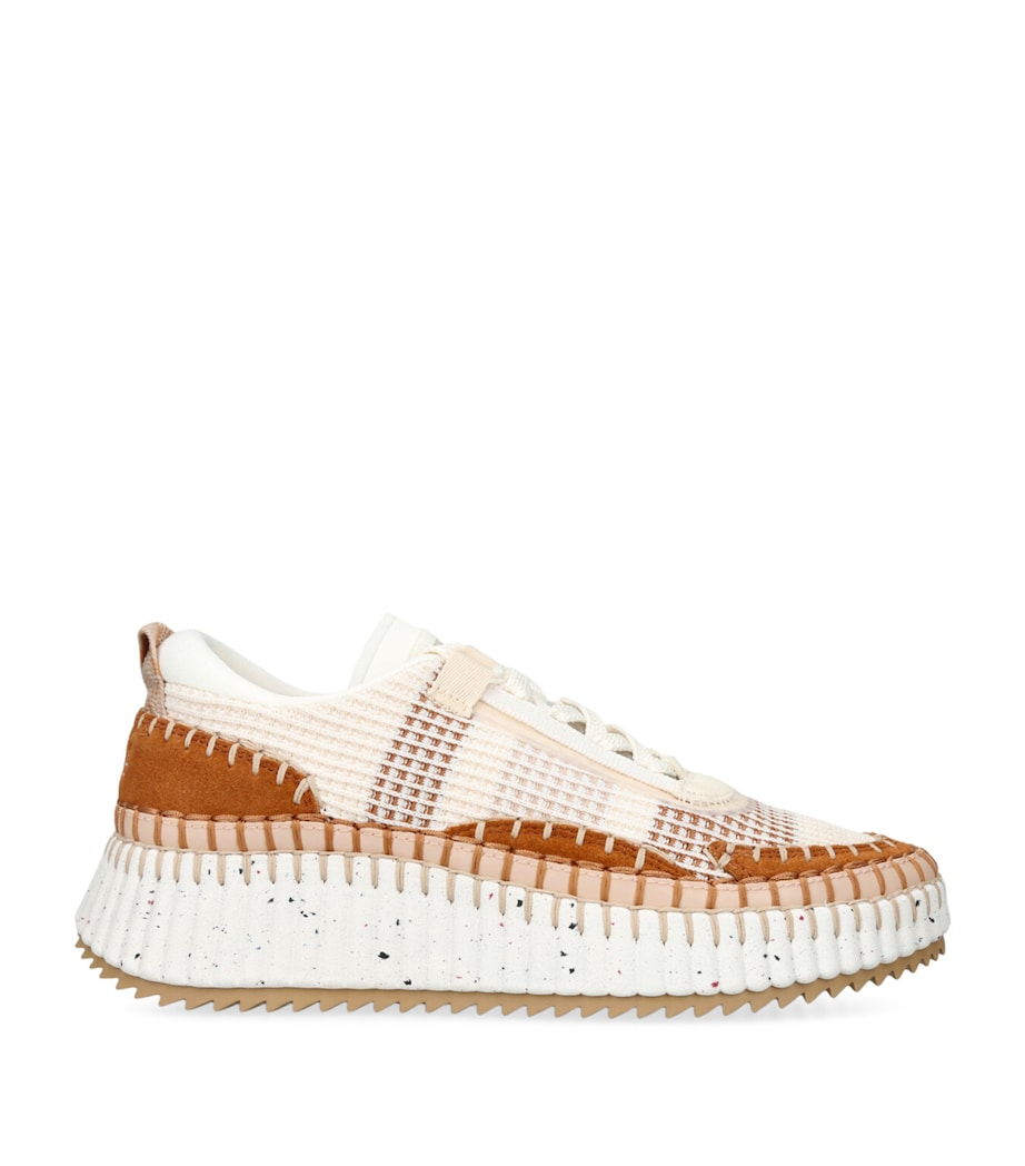 Chloé Nama Runner Sneakers Brown Image 1