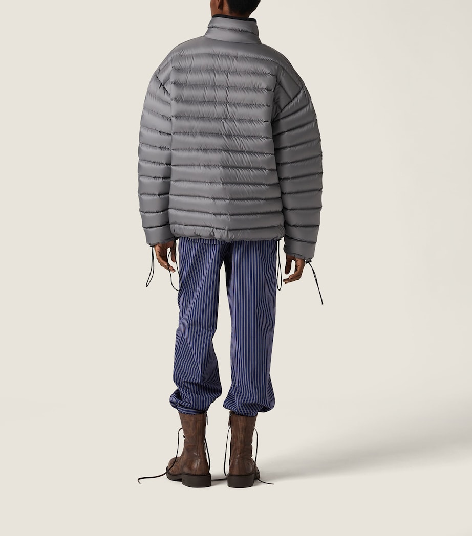 Technical Pongé Goose Down Puffer Jacket F0276 Image 5