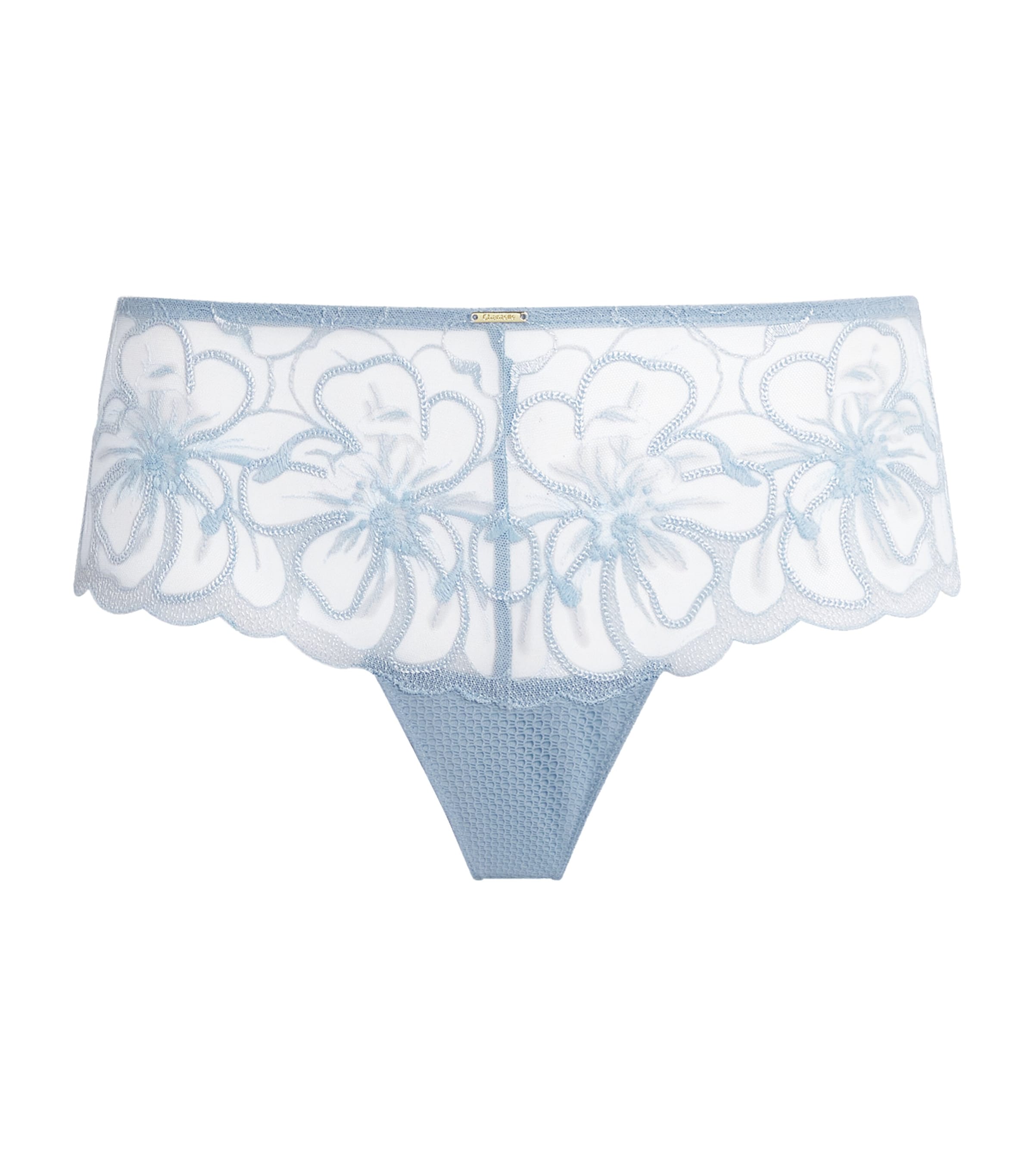 Chantelle Womens Shorty Fleurs Briefs Icy Flower Image 1