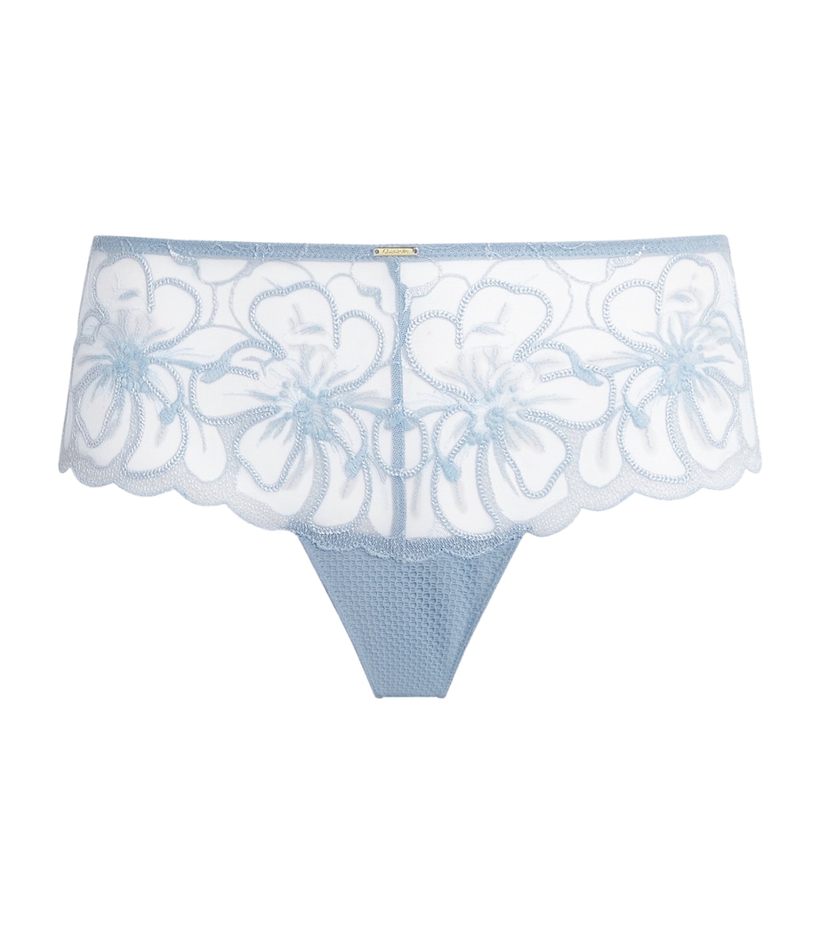 Chantelle Womens Shorty Fleurs Briefs Icy Flower Image 1