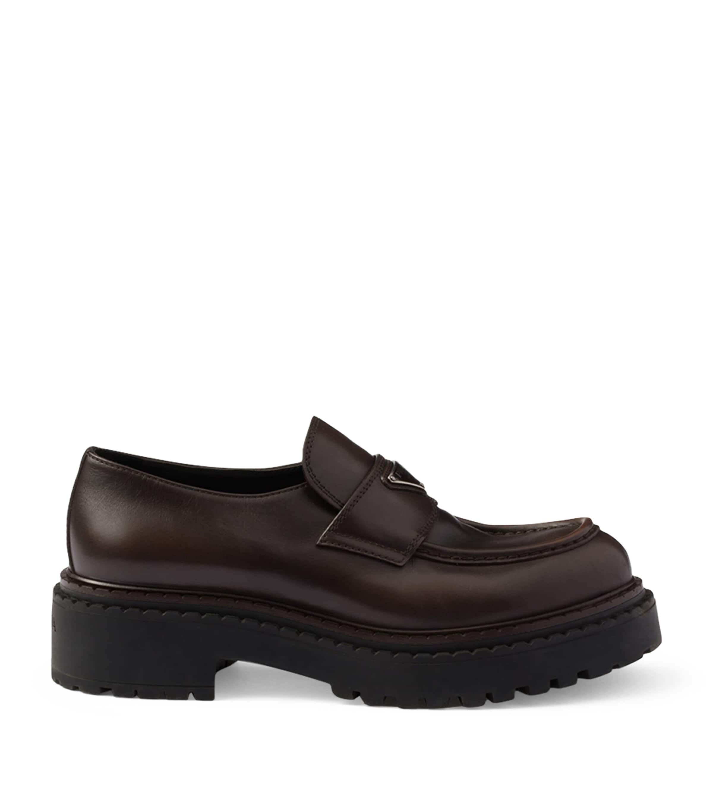 Prada Patent Leather Loafers Image 1