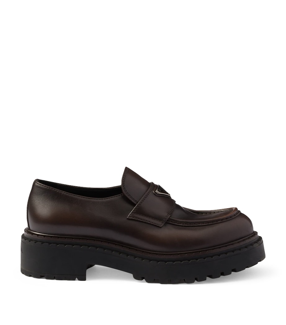 Prada Patent Leather Loafers Image 1