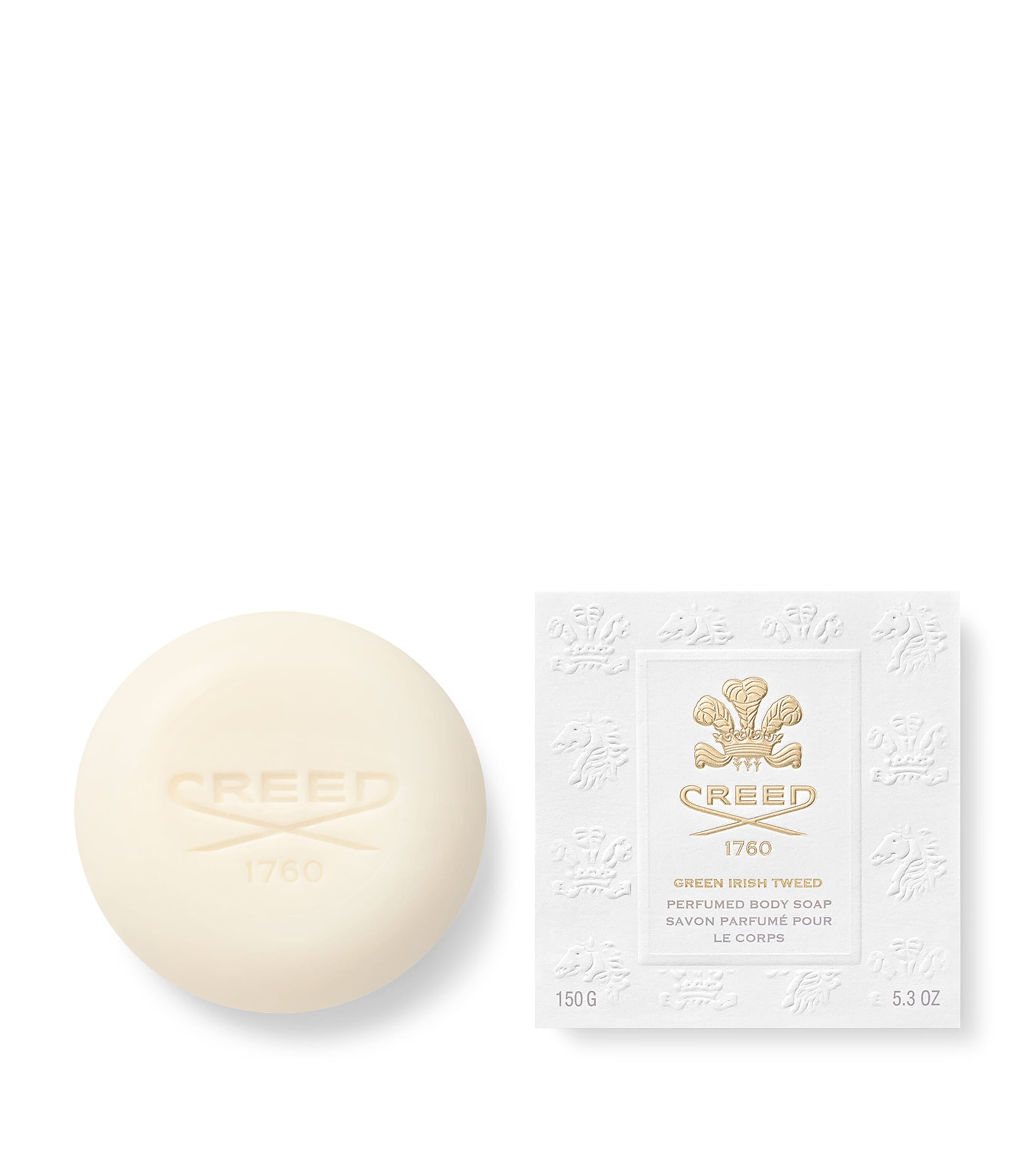 Green Irish Tweed Perfumed Soap​ (150g) NO COLOUR Image 2