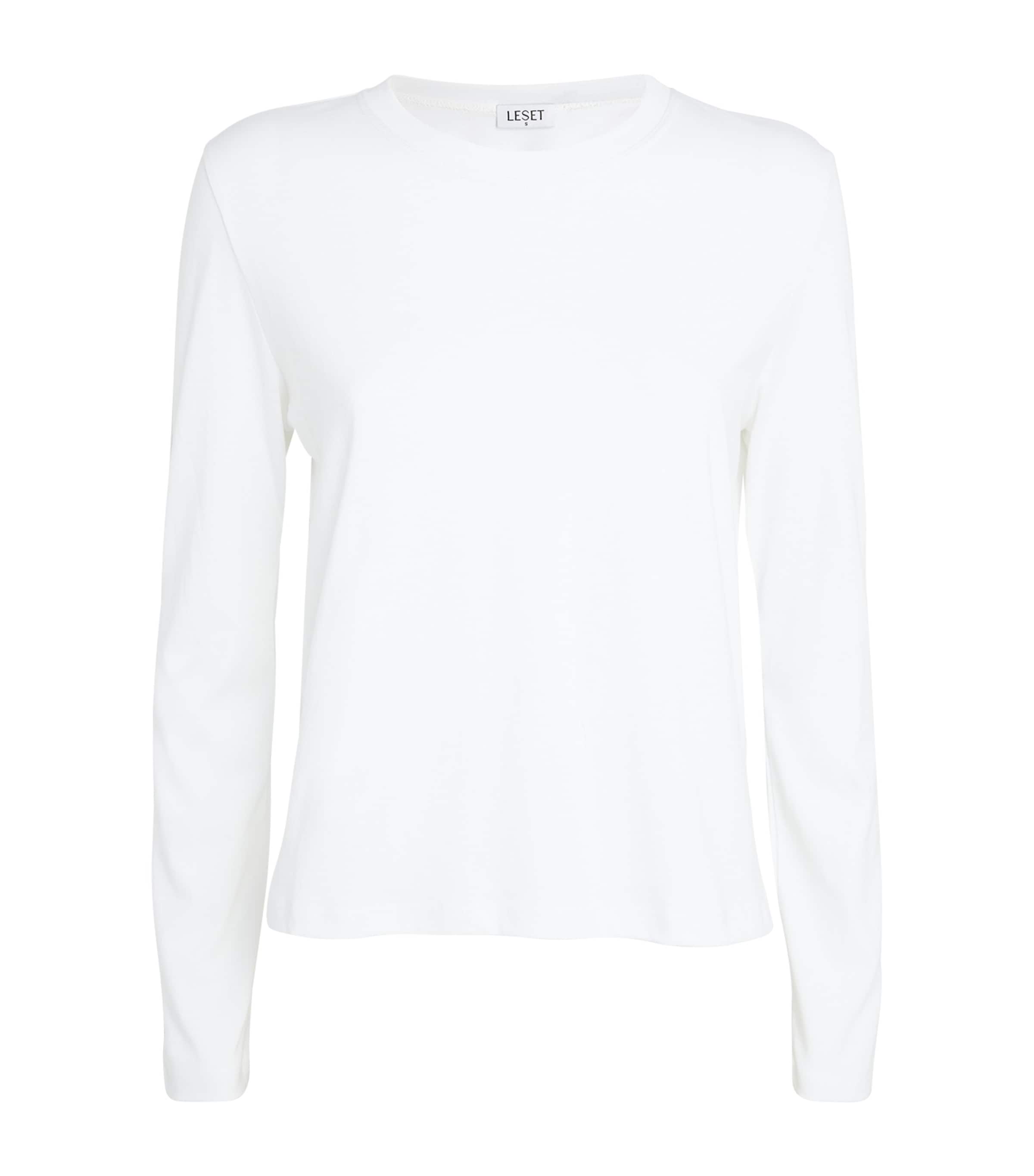 Leset Long-sleeved Maya T-shirt In White