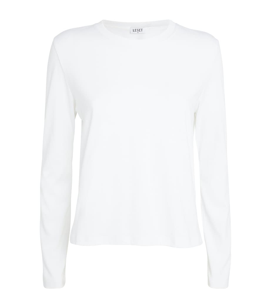 Long-Sleeved Maya T-Shirt WHITE Image 1