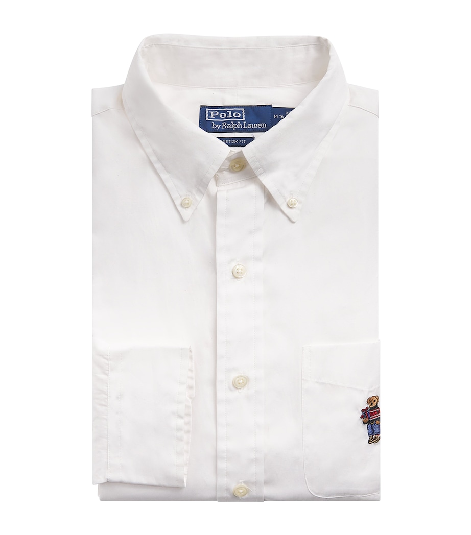 Cotton Poplin Polo Bear Shirt MULTI Image 1