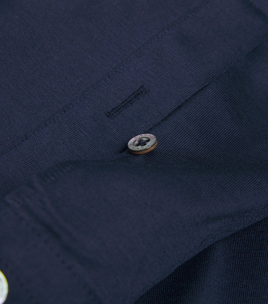 Cotton Cutaway Collar Shirt 301 Image 5