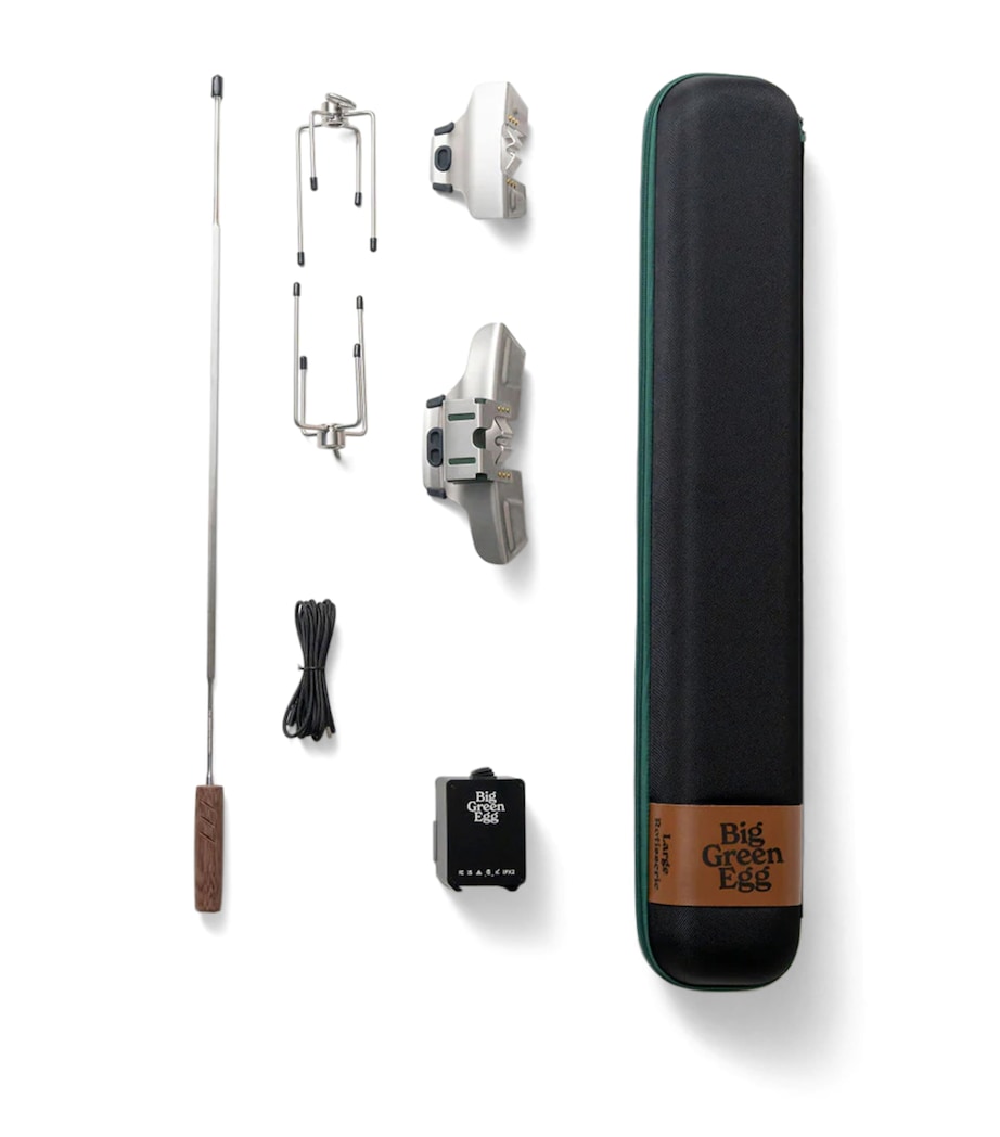Big Green Egg Extra-Large Big Green Egg Rotisserie 2.0 Black Image 1