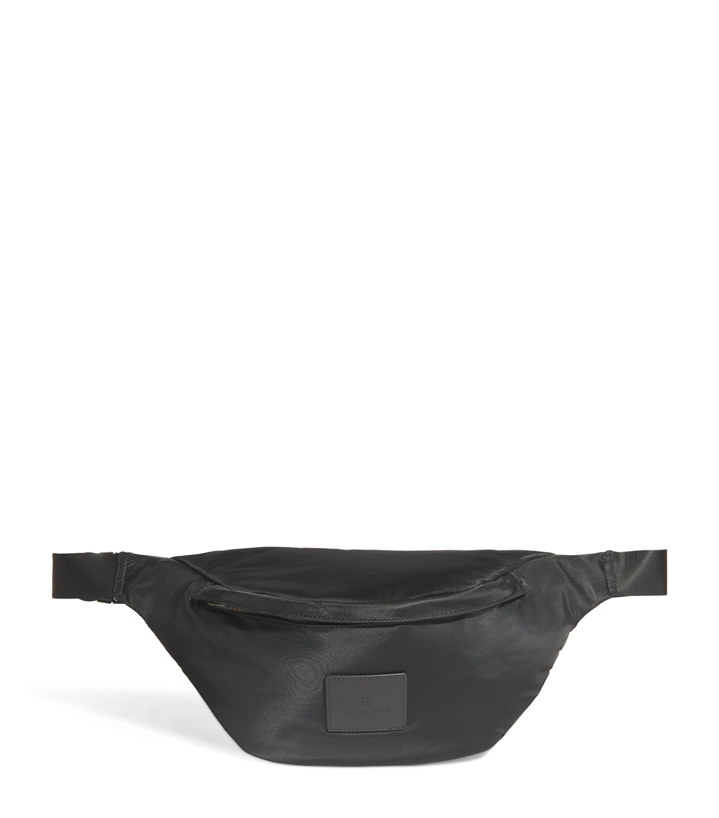 Shop Anine Bing Leon Belt Bag In Black