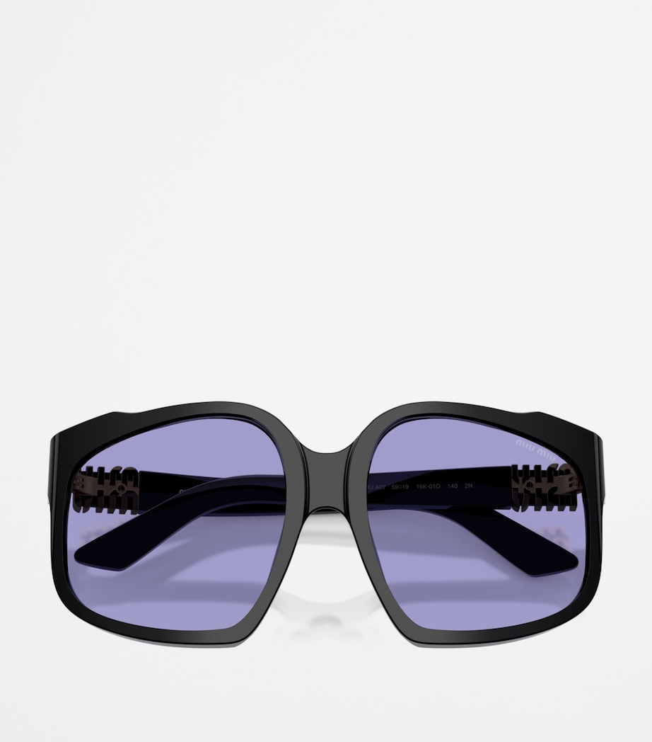 Acetate Oversized Sunglasses 16K01O Image 3