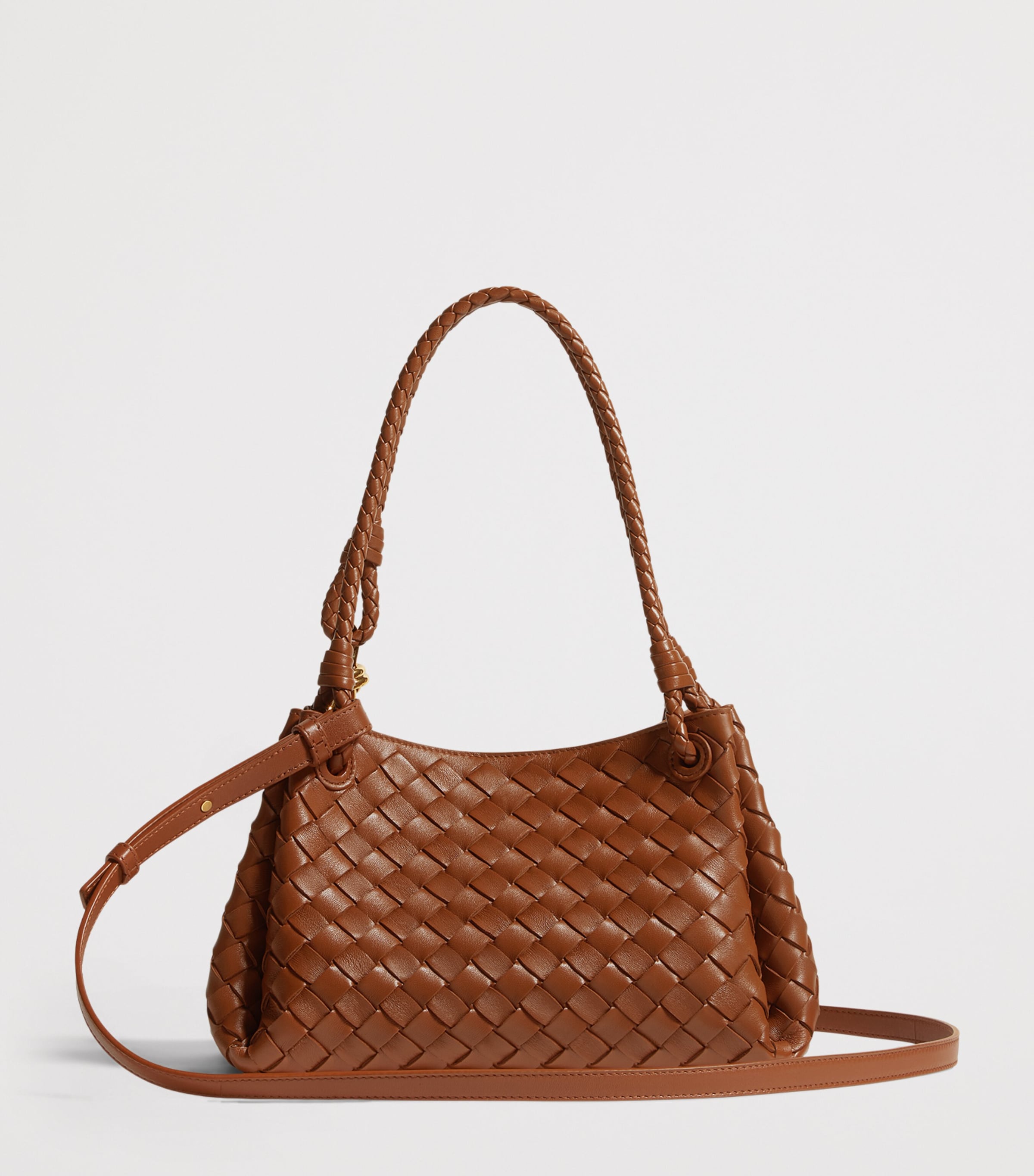 Bottega Veneta Leather Parachute Shoulder Bag Image 5