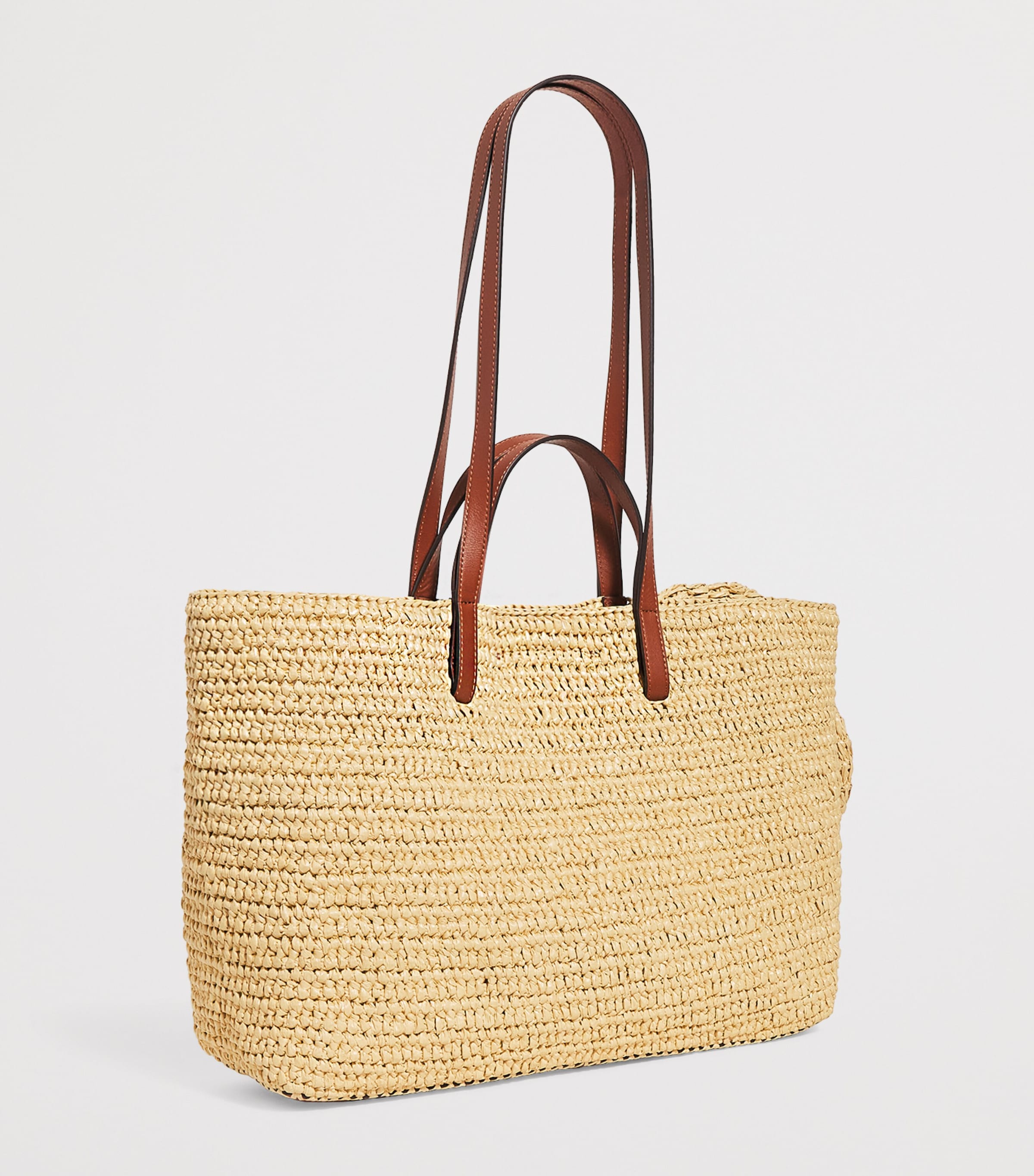 Stockx Woven Tote Supreme Raffia Bag ラフィアのトートバッグ（横長