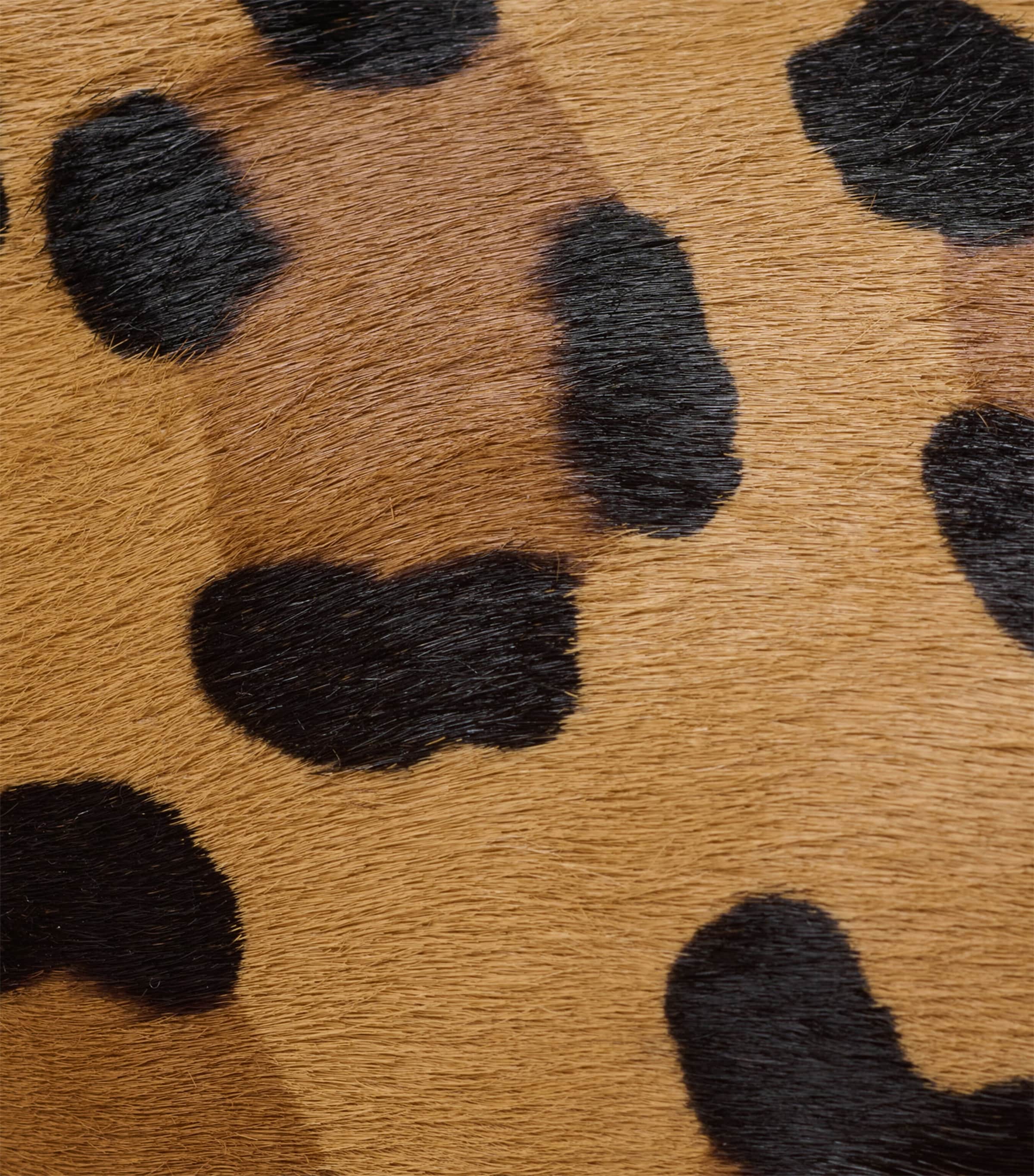 Leather Leopard Anthem Clogs WKS MULTI/ NOIR Image 8