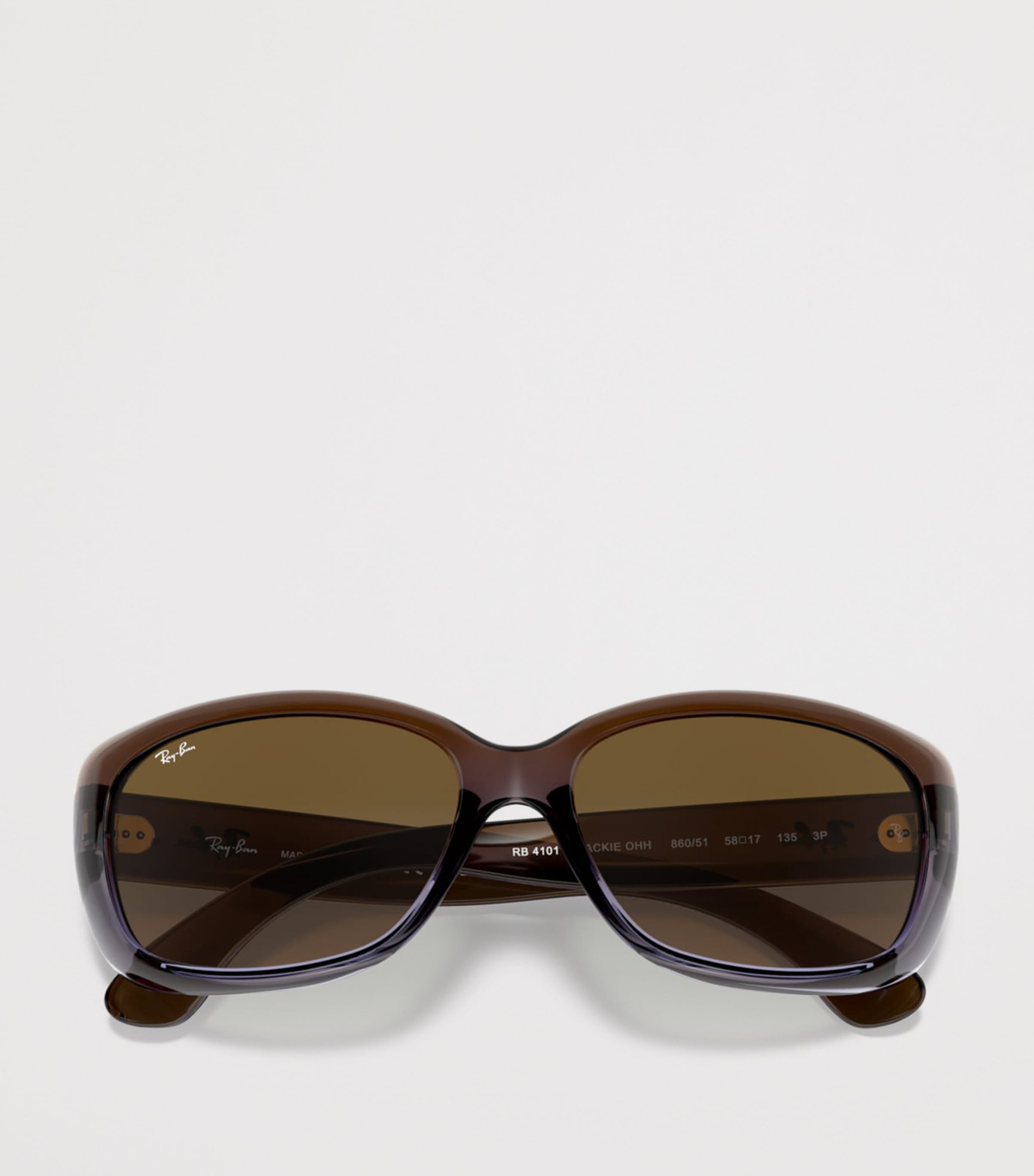 Ray-Ban Jackie Ohh Butterfly Sunglasses Brown Image 5
