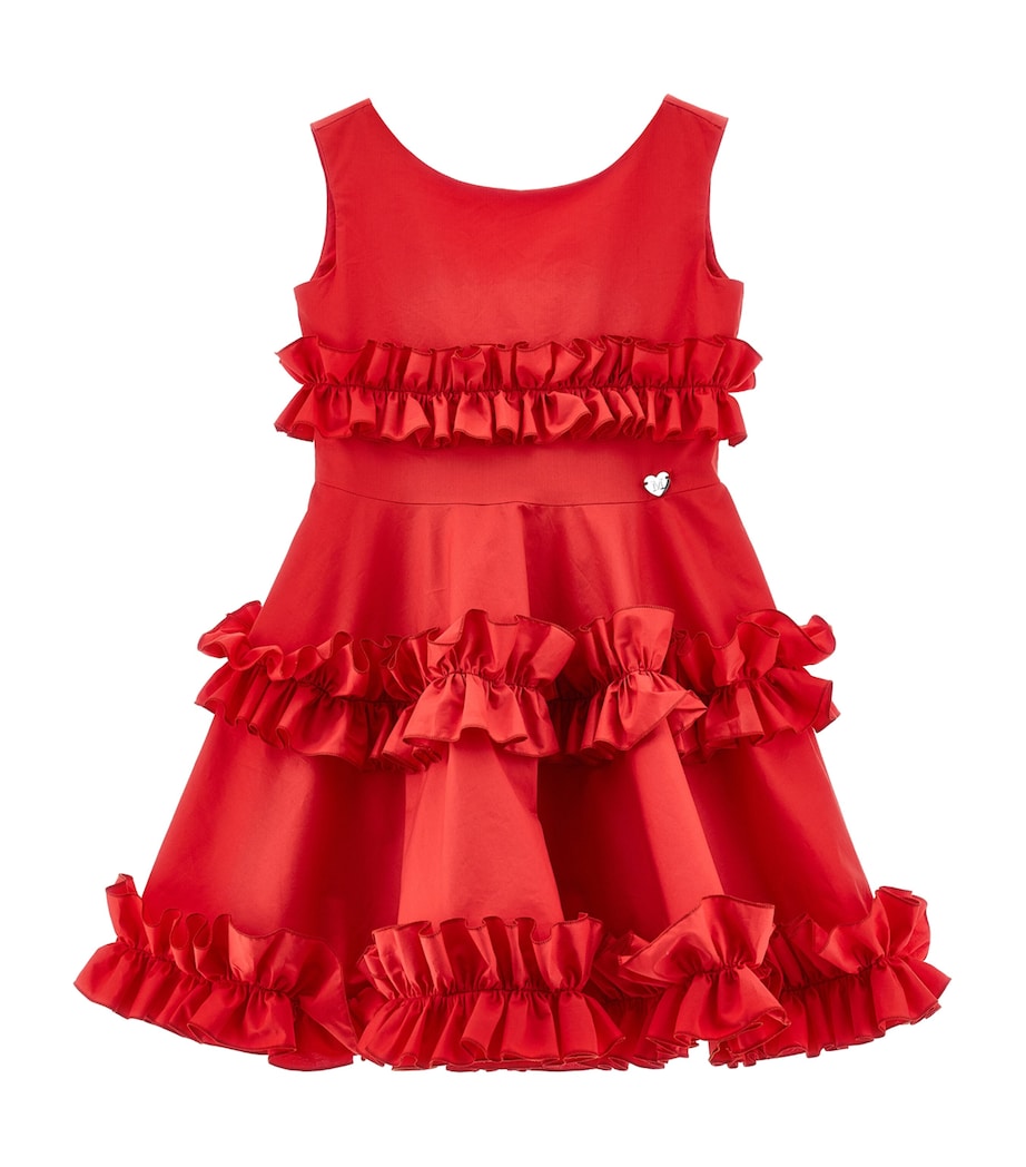 Ruffled Party Dress (2-15 Years) ROSSO Image 1