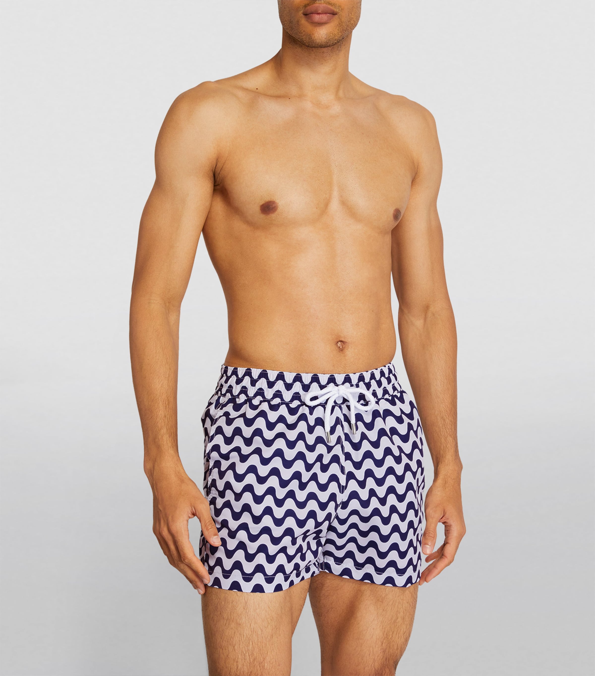 Copacabana Wave Swim Shorts NVY/BLU Image 4
