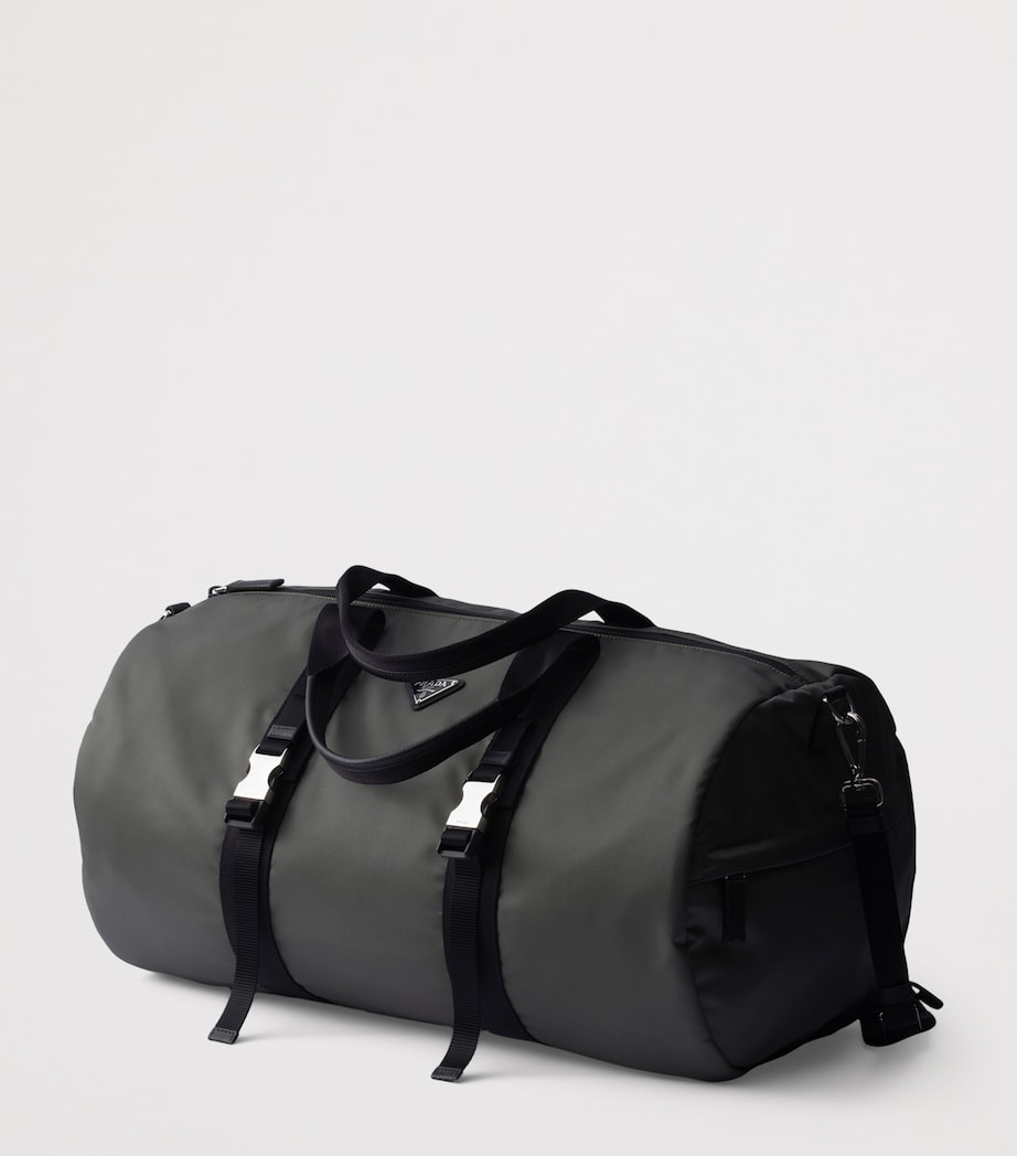 Re-Nylon and Leather Holdall F0414 Image 2