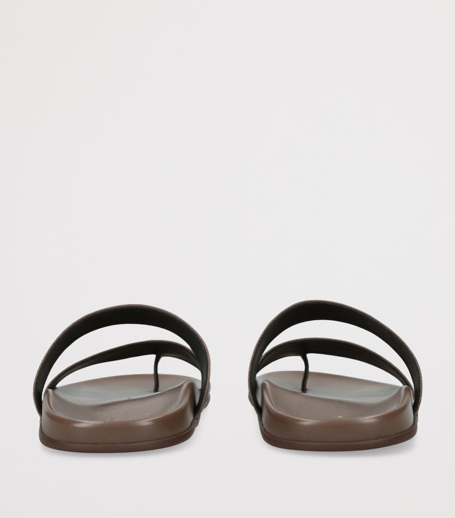 Hugh Leather Sandals BROWN/OTH Image 2