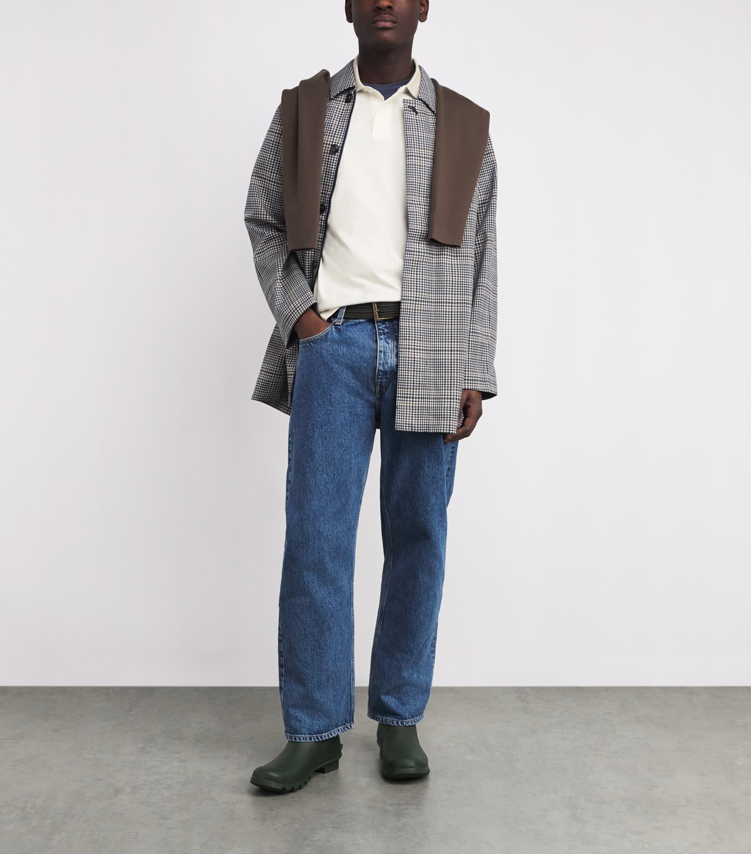 Cotton Cornsay Polo Shirt WHISPER WHITEWH32 Image 2