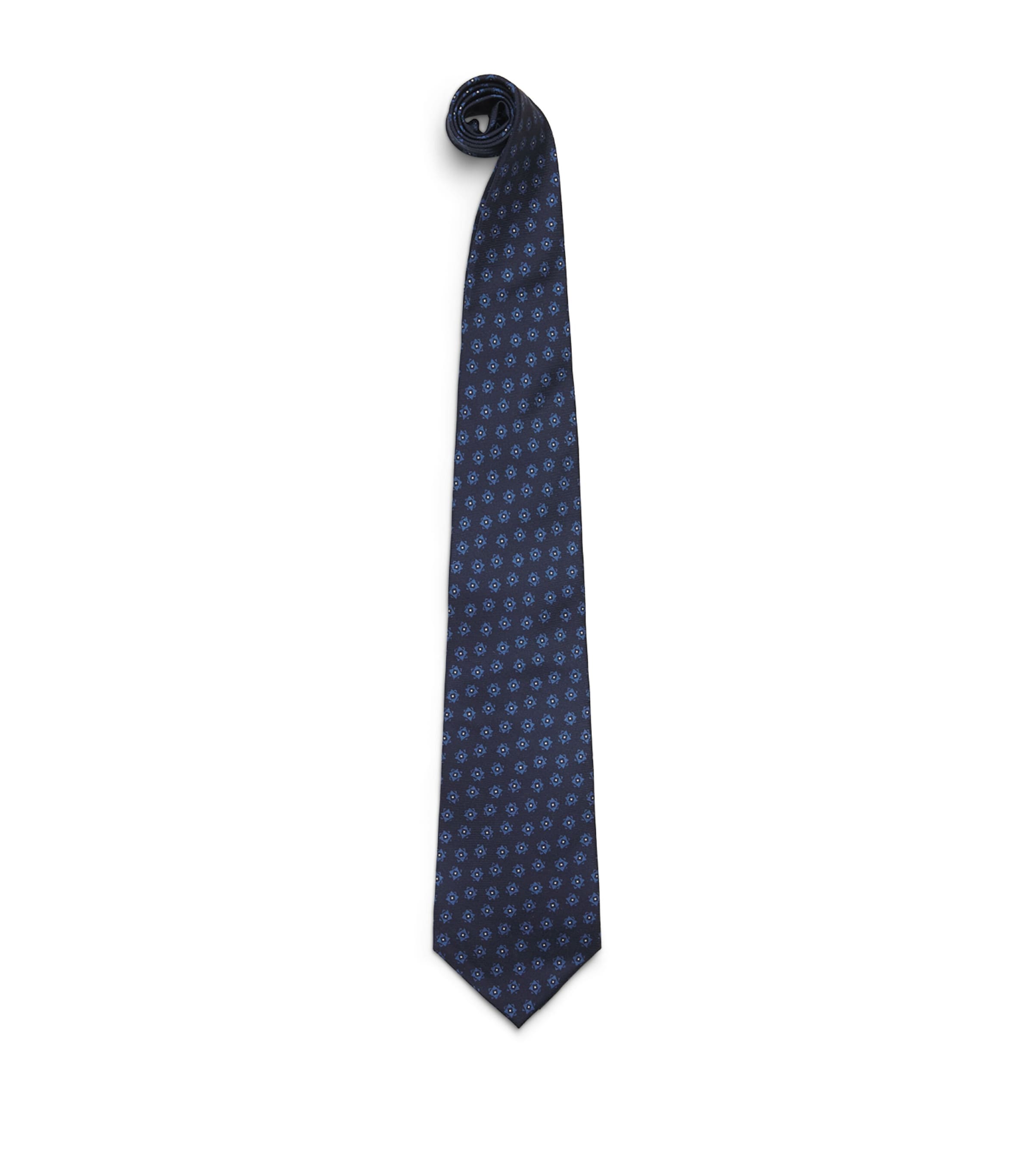Ralph Lauren Purple Label Mulberry Printed Silk Tie Navy/blue Image 1