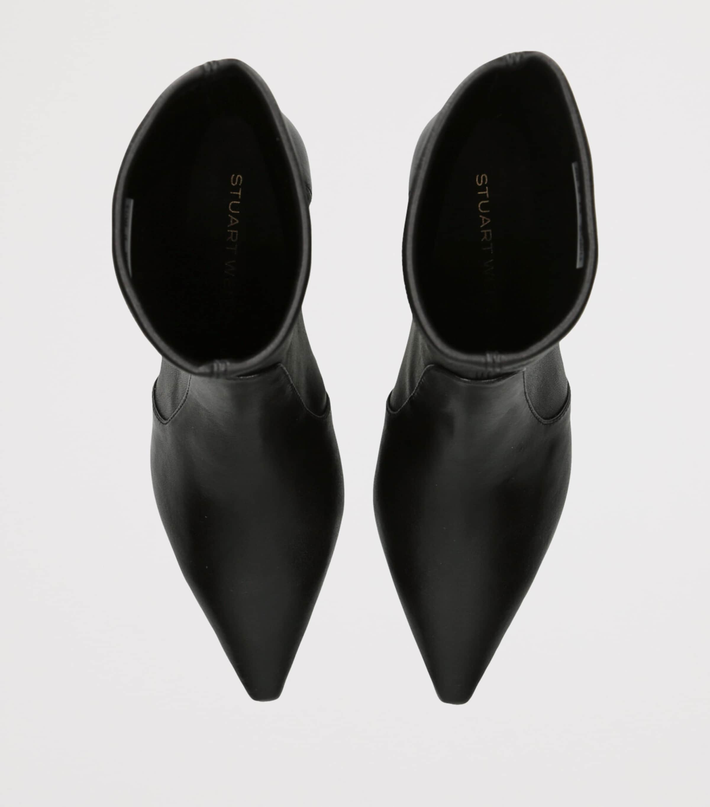 Leather Naomi Ankle Boots 50 BLACK Image 4