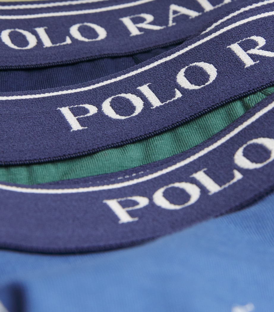 Logo-Waist Boxer Briefs (Pack of 3) NVY/CL PN/OL RYL AOP Image 5