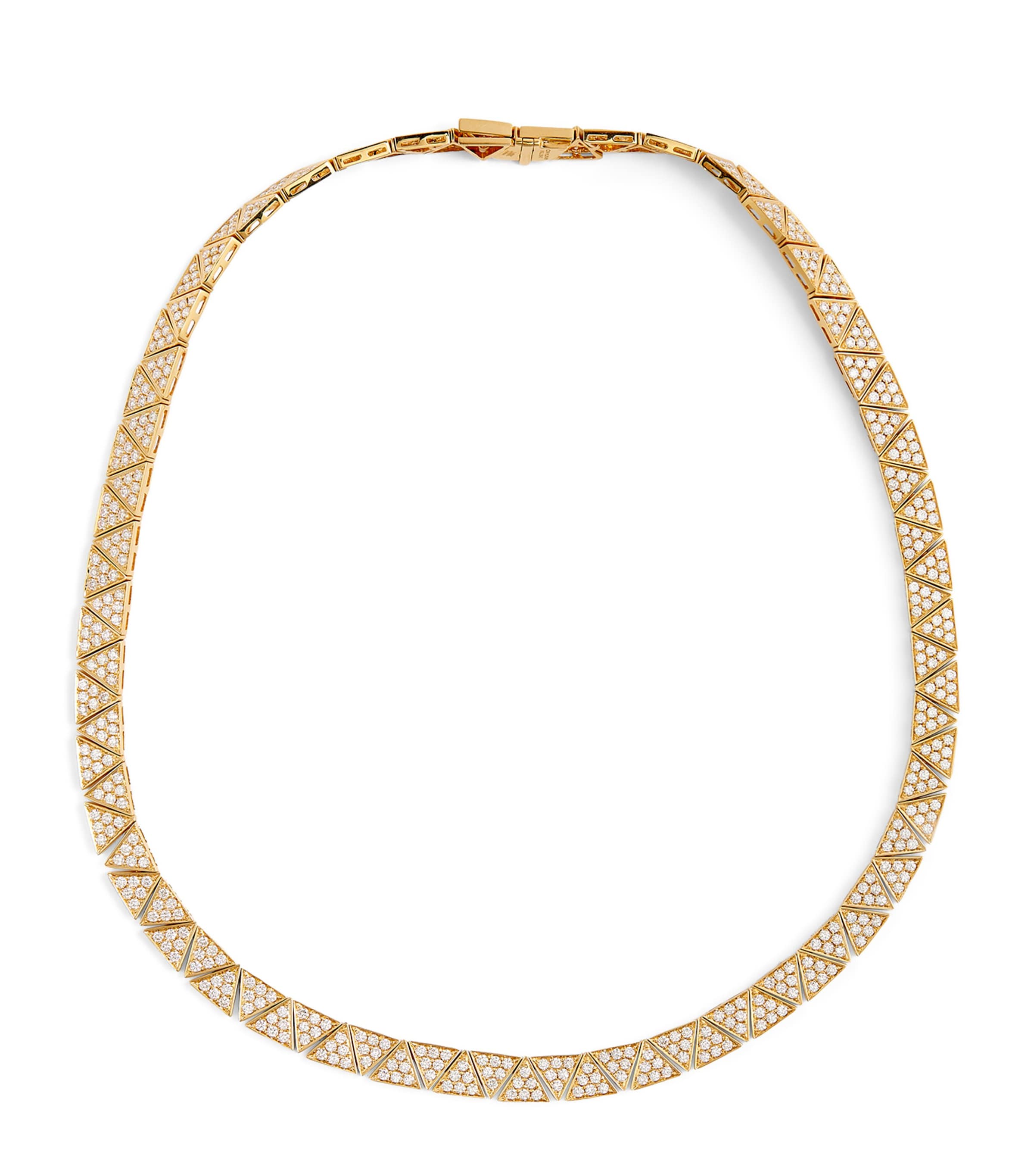 Yellow Gold and Diamond Cleo Choker YELLOW GOLD Image 1