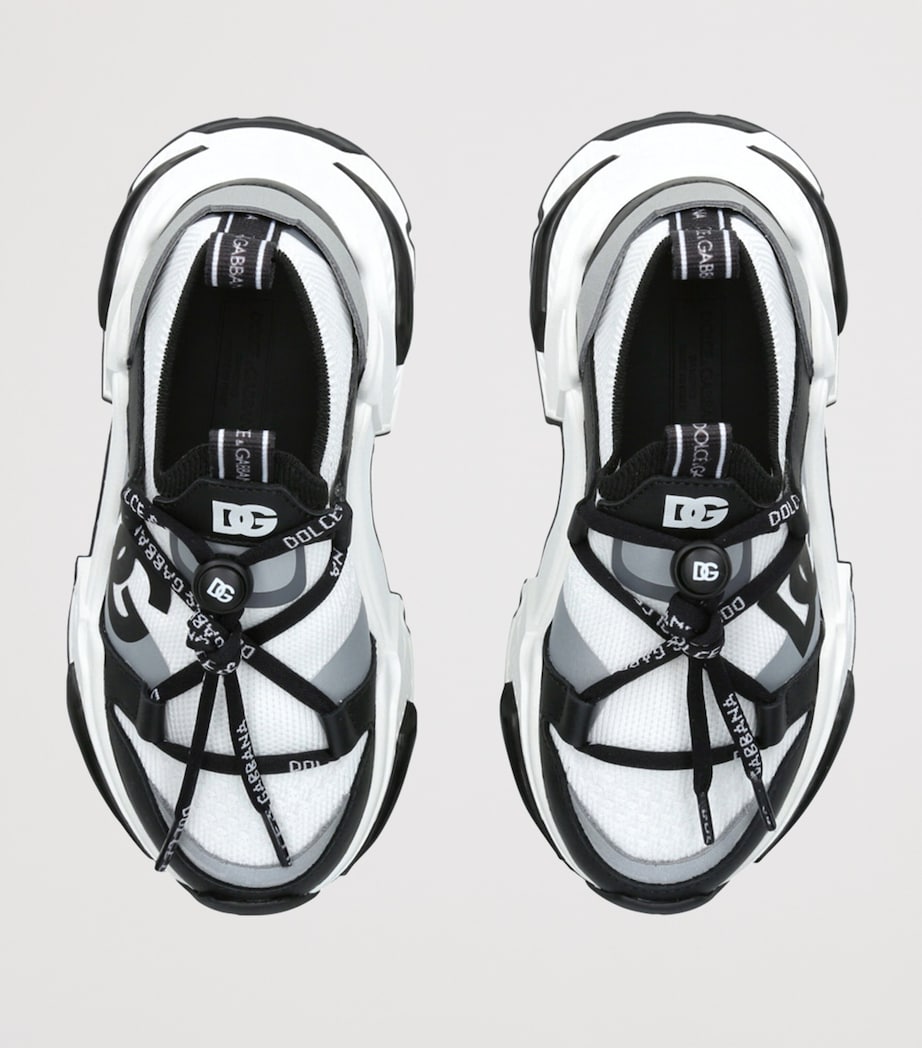 Mesh Airmaster Sneakers BLK/WHITE Image 4