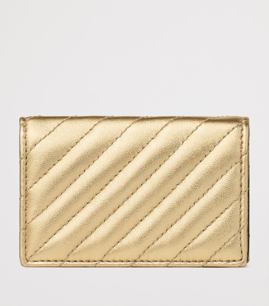 Curve Nello Leather Wallet GOLD/SHINY GOLD Image 4