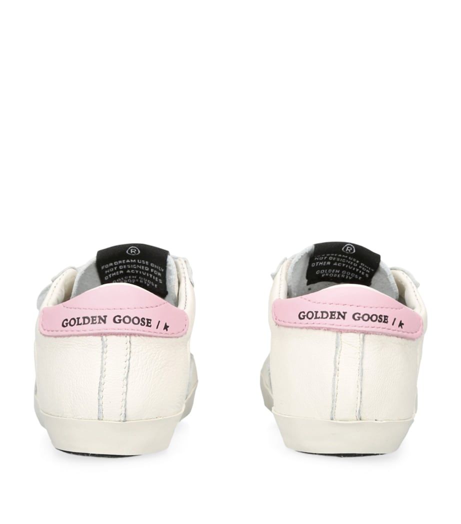 Leather Baby School Sneakers WHITE/OTH Image 2