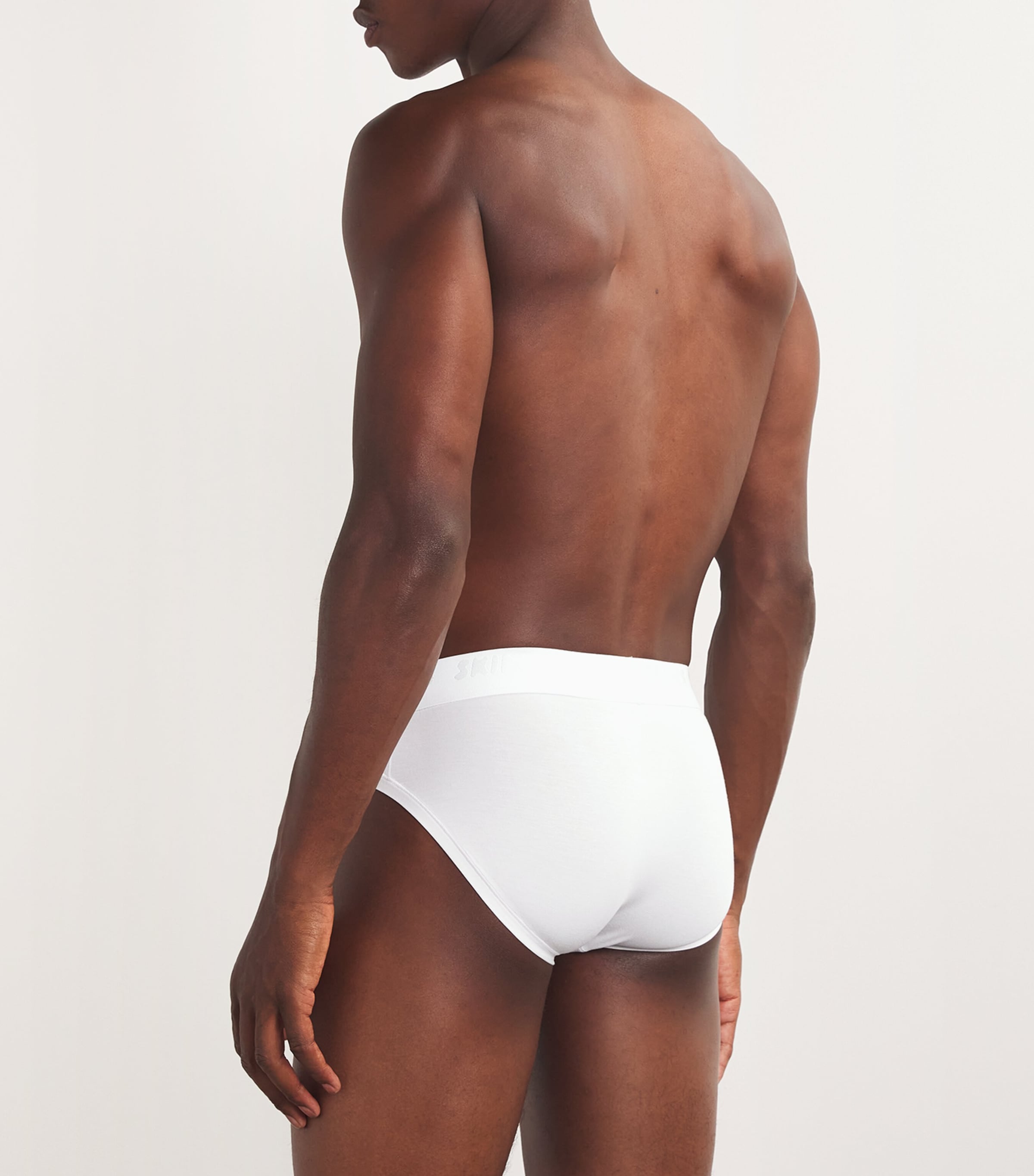 Stretch Briefs (Pack of 3) CHALK Image 3