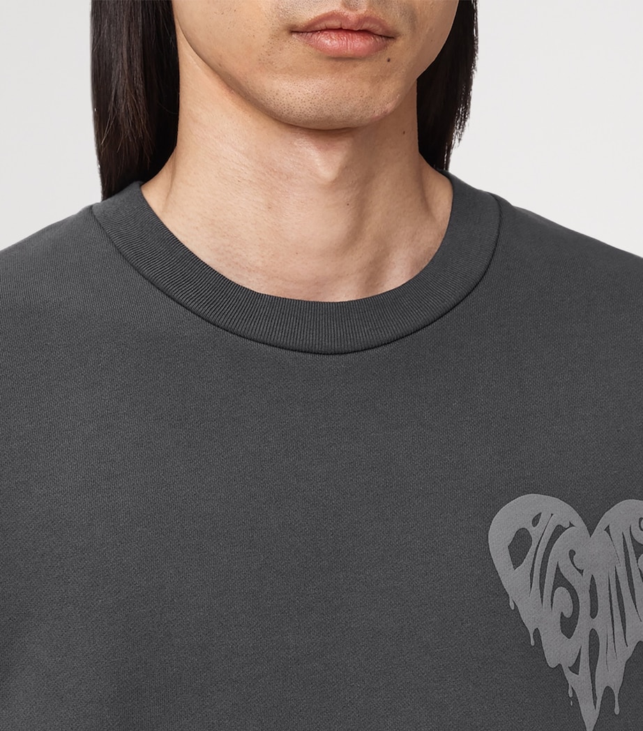 Cotton Trip Sweatshirt WASHED BLACK Image 8