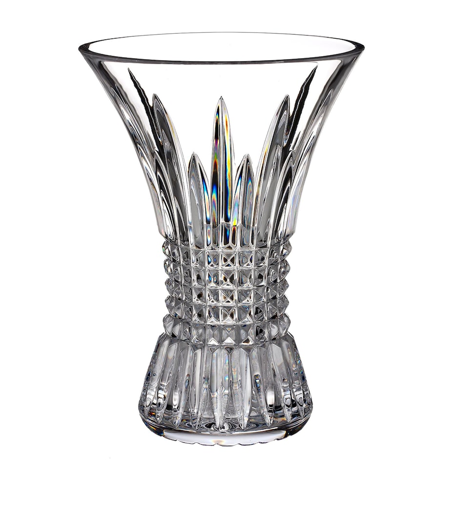 Lismore Diamond Flared Vase (20cm) CLEAR Image 1