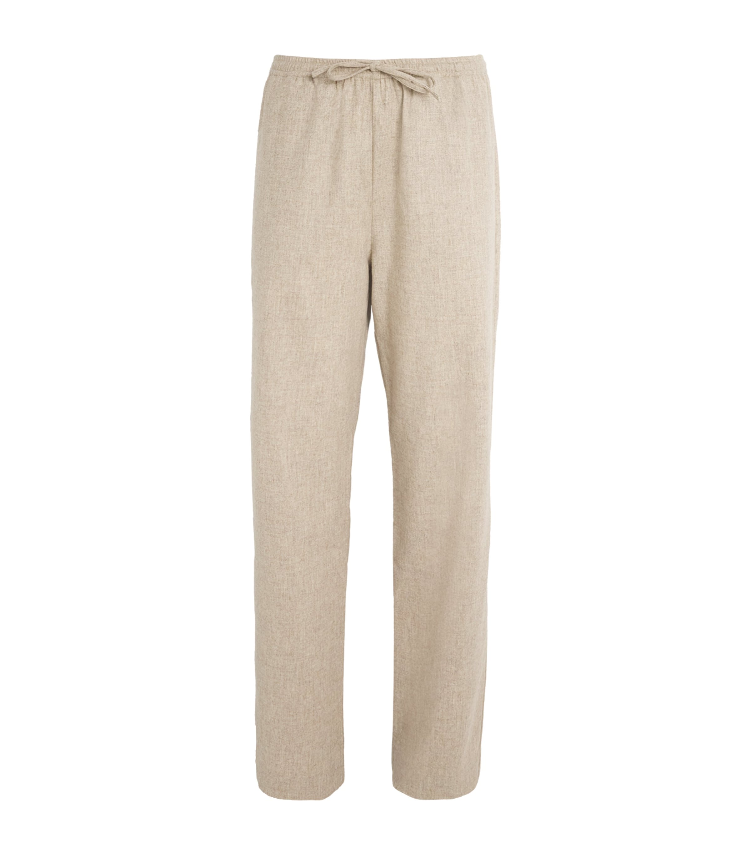 ASCENO LAMBSWOOL-CASHMERE AURELIA TROUSERS 