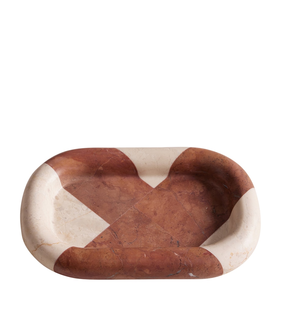 Small Marble Adley Tray (23cm) NO COLOUR Image 1