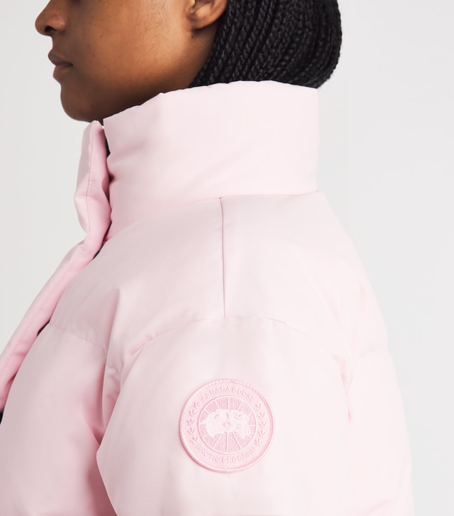 Canada Goose Womens Grandview Cropped Jacket Bloom Pink Image 3