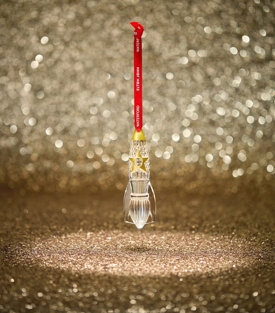 Elton John Rocket Ornament CLEAR Image 2