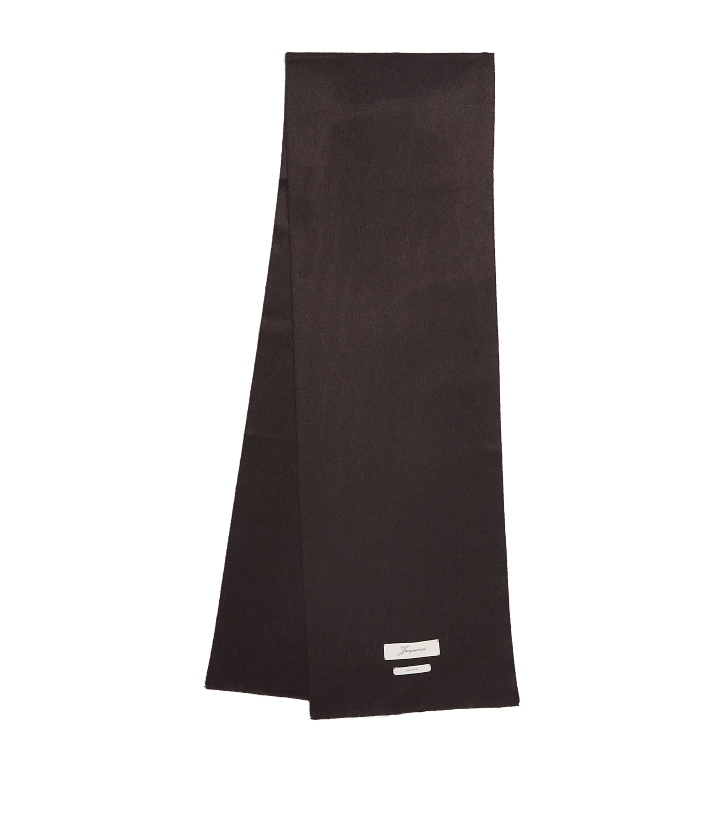 Jacquemus Cashmere Scarf In Brown