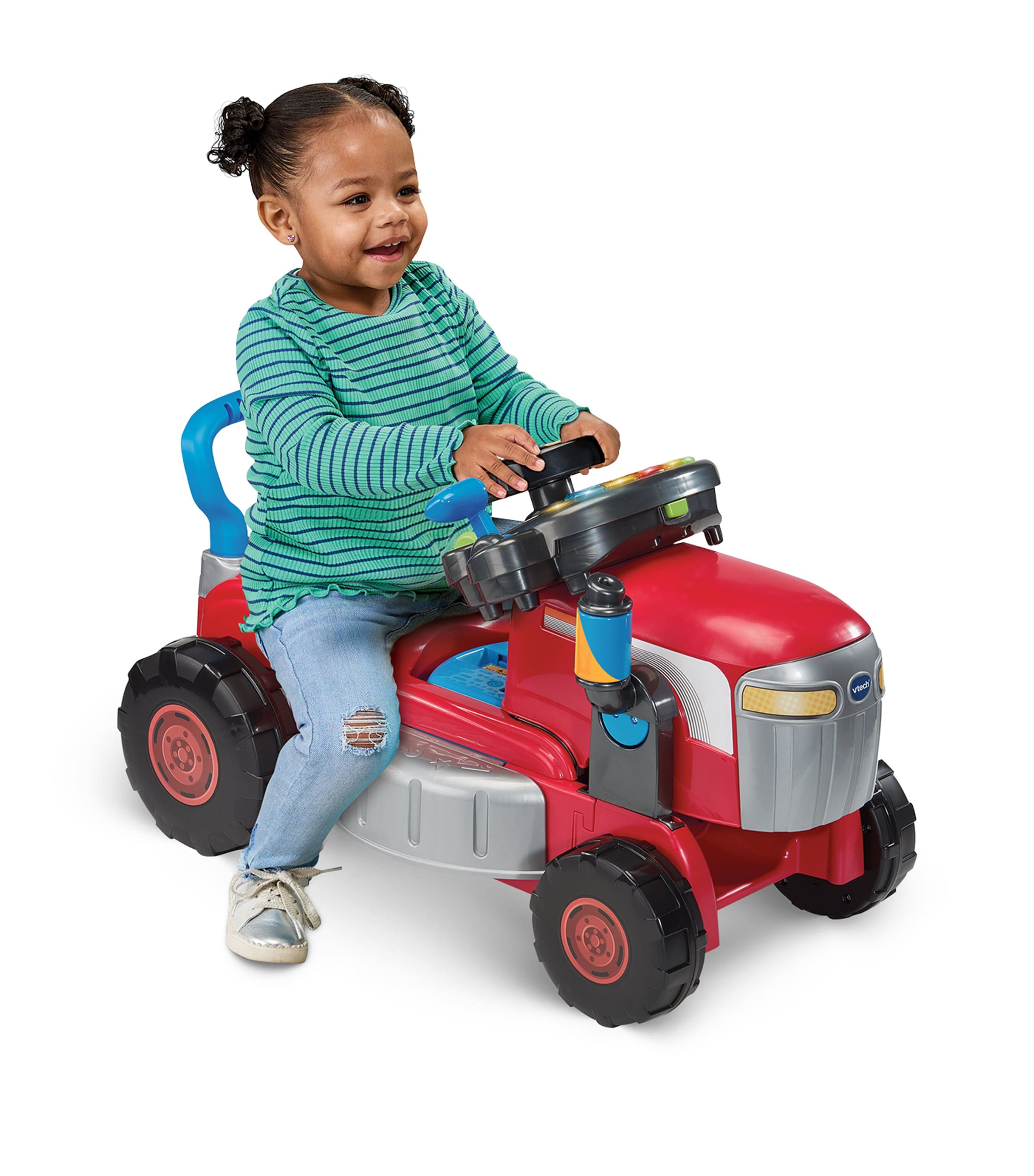 3-in-1 Mow and Grow Tractor Toy MULTI Image 4